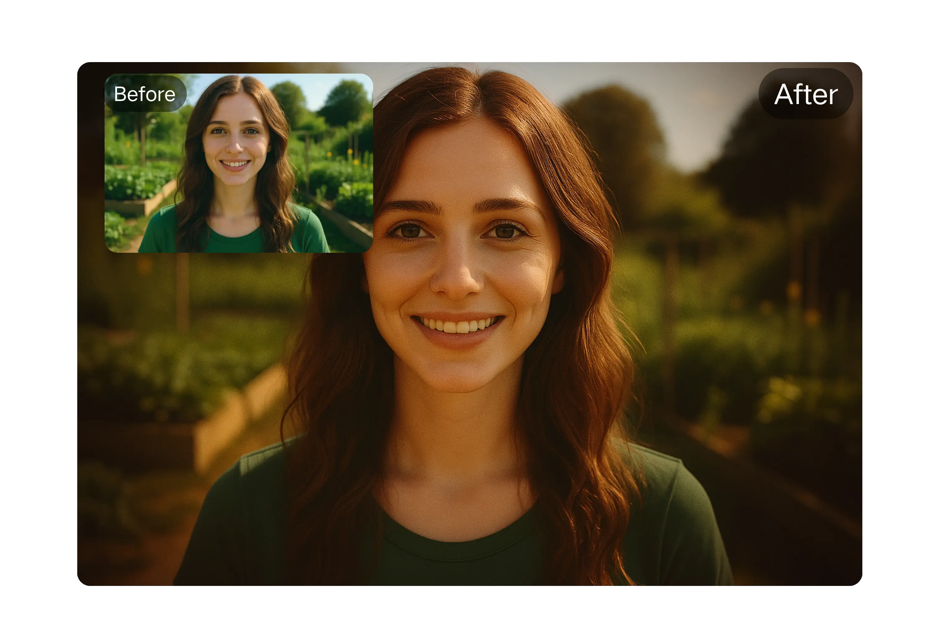 Customizable Vignette Intensity: