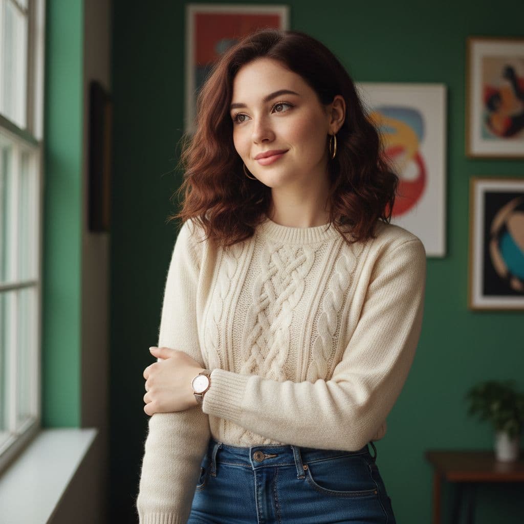 High-Contrast Monochrome Aesthetic