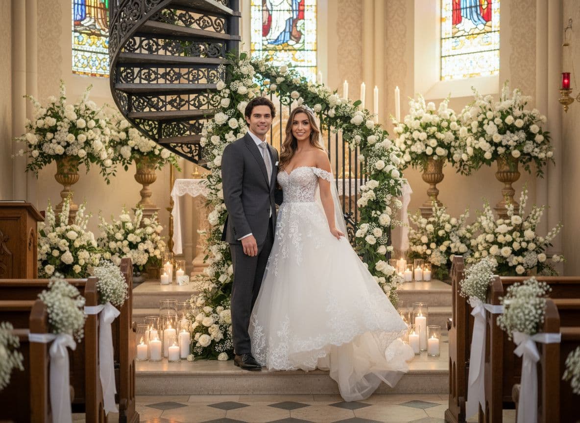 Warm Lighting and Elegant Decor Options