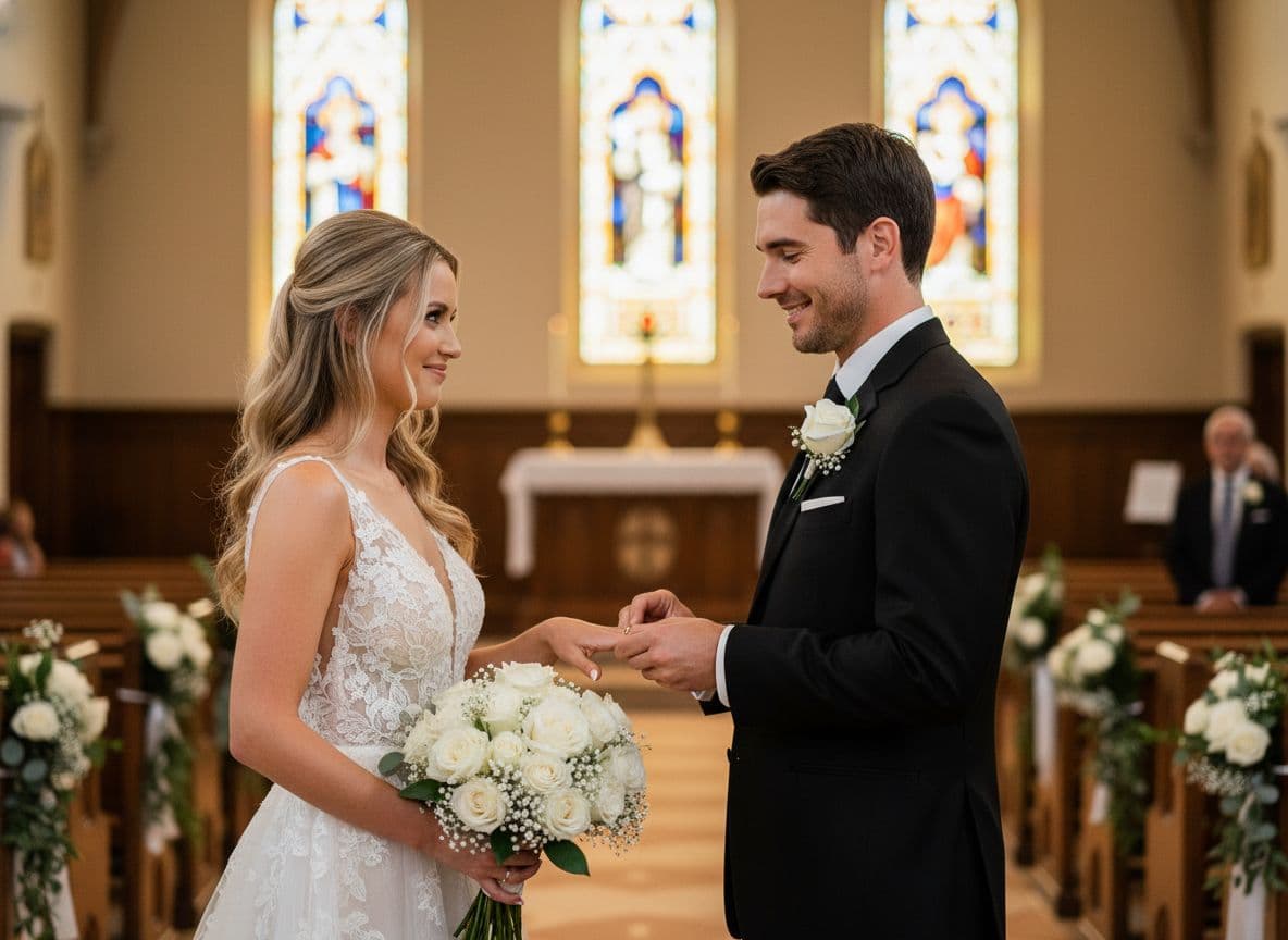 Wedding Ring Exchange Close‑ups