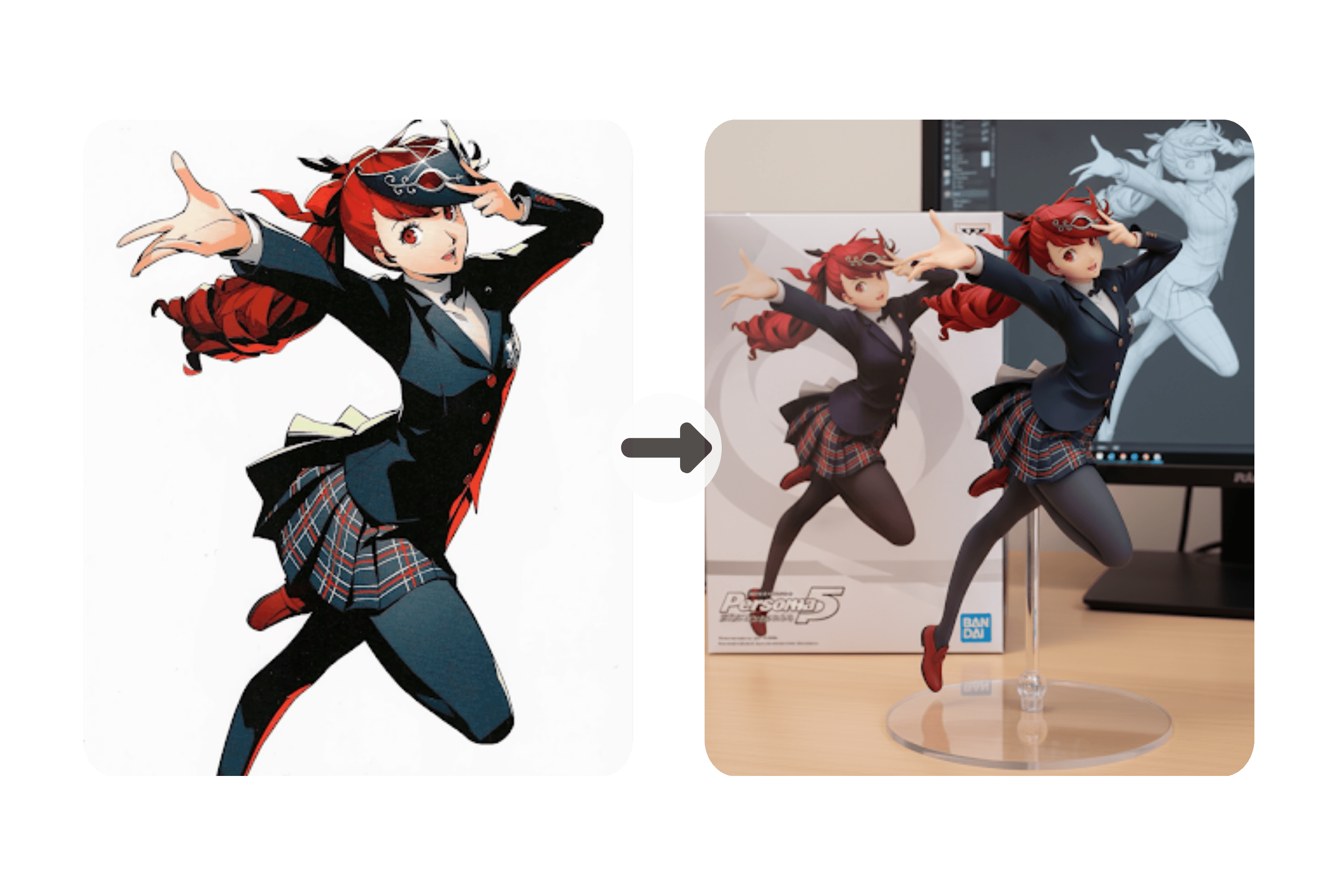 Refine and Customize Your 3D Figure