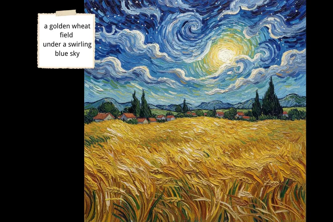 Text to Van Gogh – Create Paintings from Words