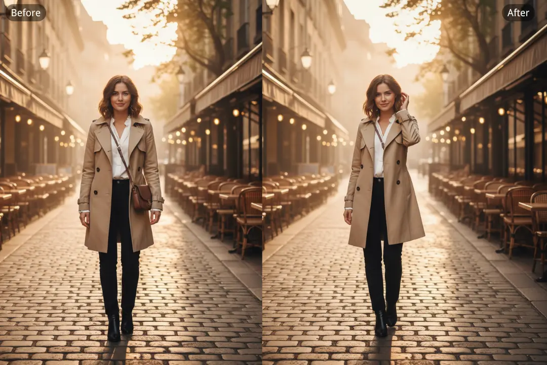 Realistic Pose Change with Identity Preservation