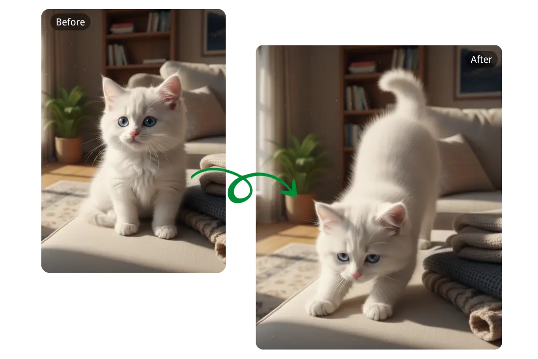 AI Pose Changer for People, Pets, and Characters