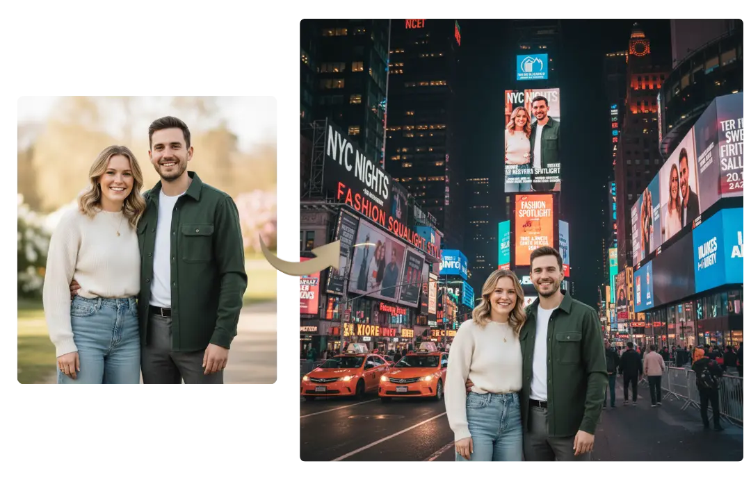 Social-Media Ready Times Square Billboard Photo of Yourself