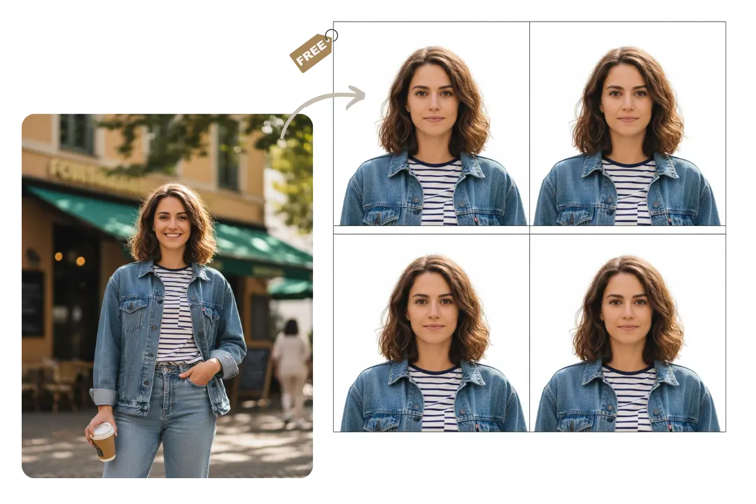 Free AI Passport Photo Maker Online