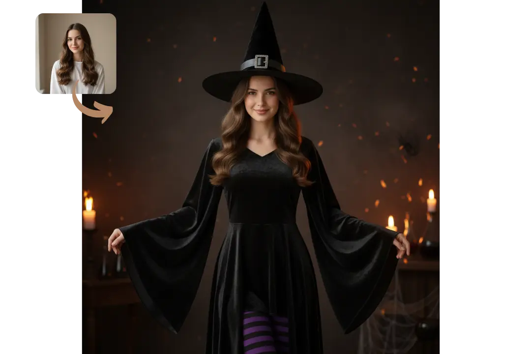 Free AI Halloween Costume Generator – Spooky Looks Made Easy