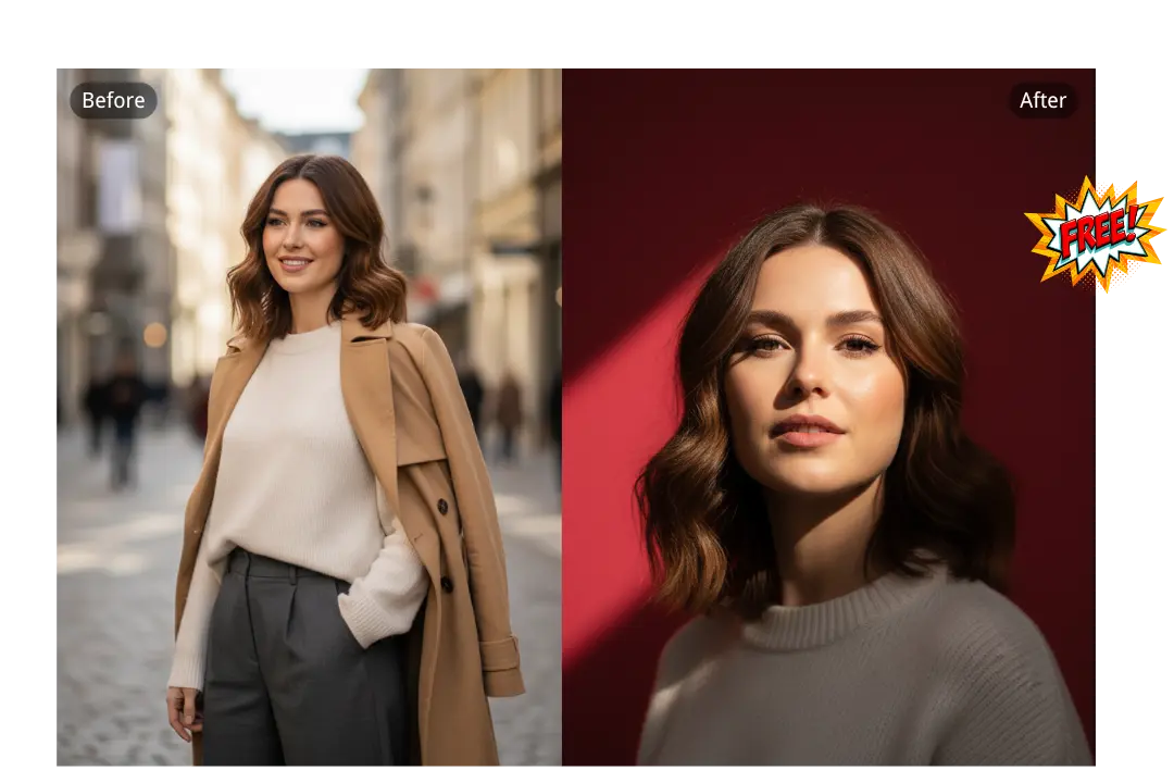 Instant, Free & Effortless Cinematic Portrait Creation