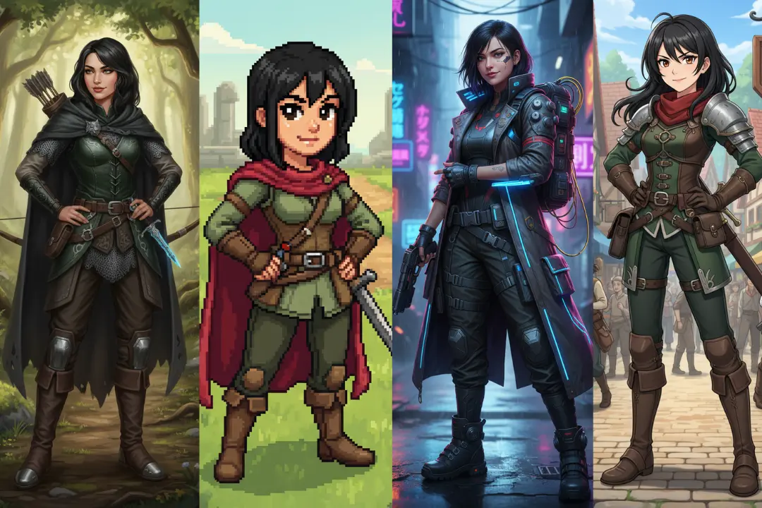 Multiple NPC Styles for Every Game Universe