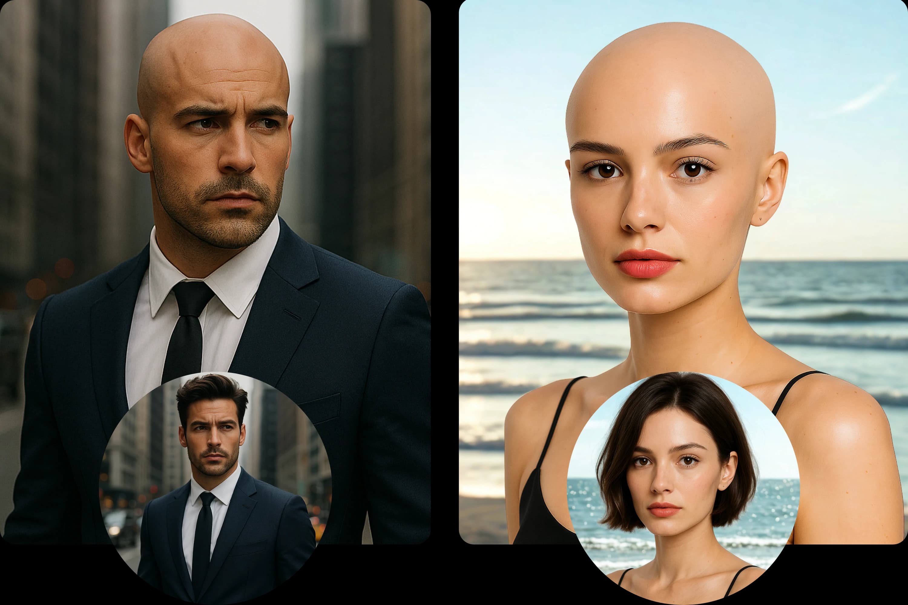 Fast and Private Bald Transformation