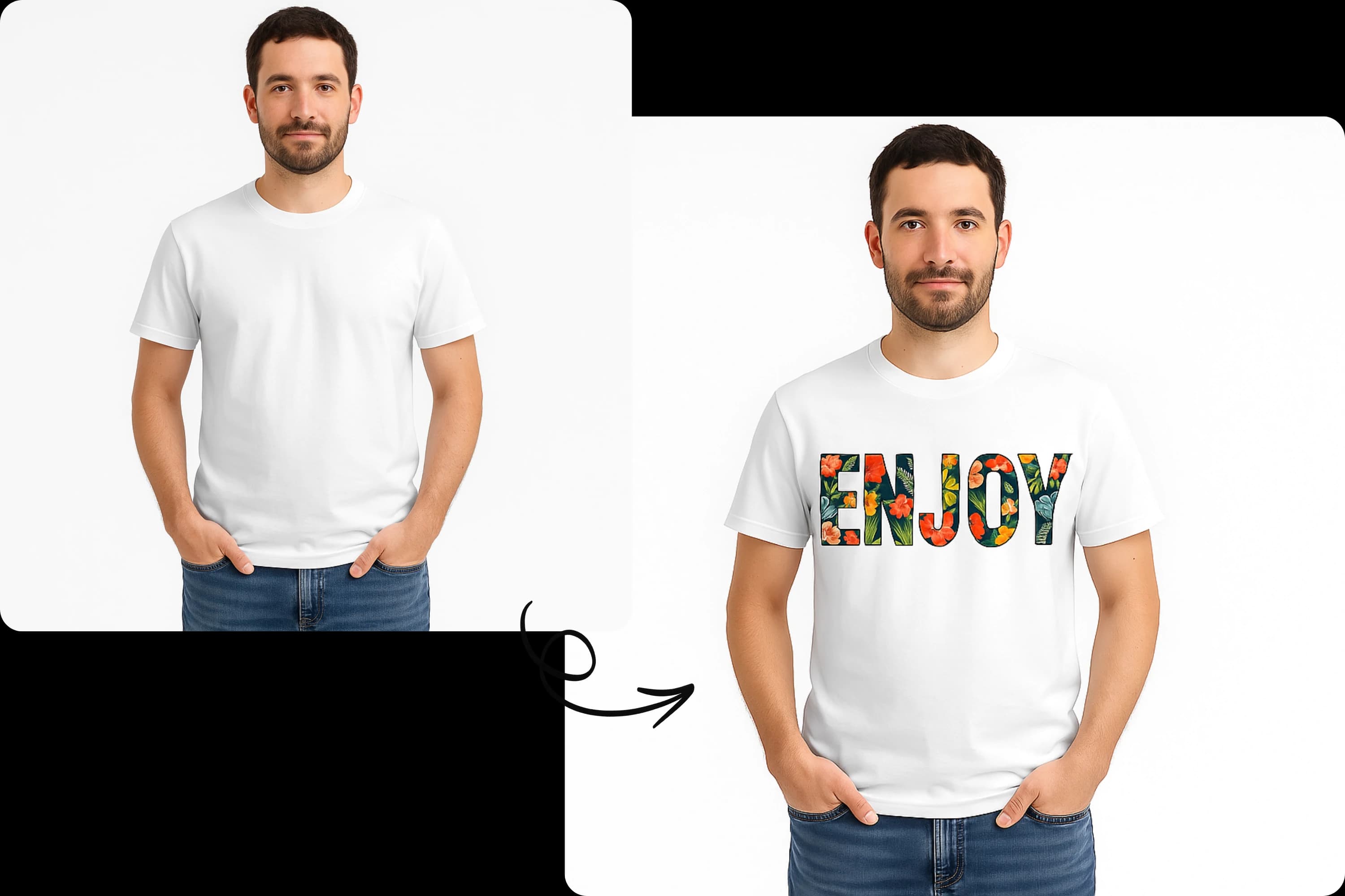 Dynamic T-Shirt Mockup Generator