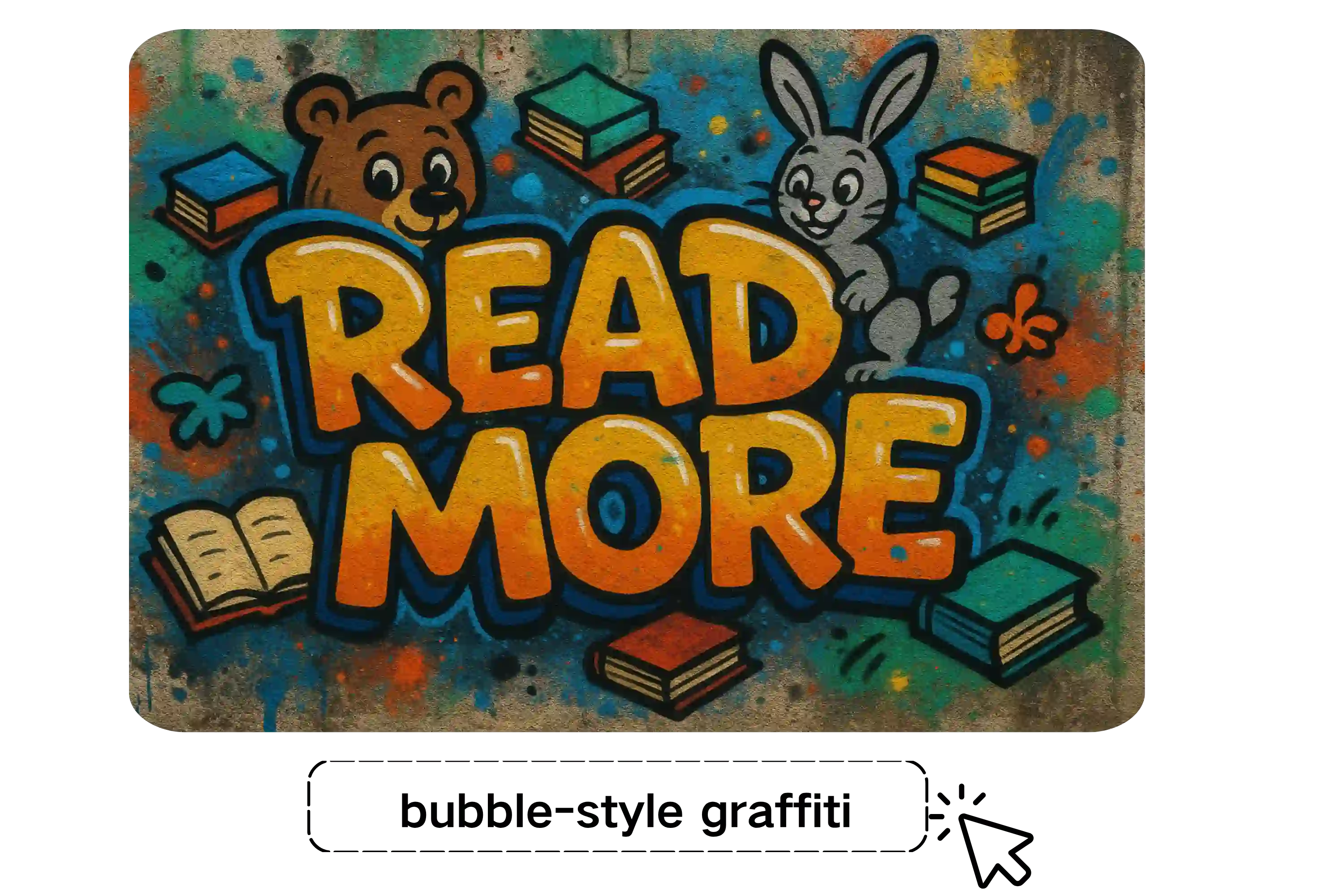 Generate AI Graffiti with One Click