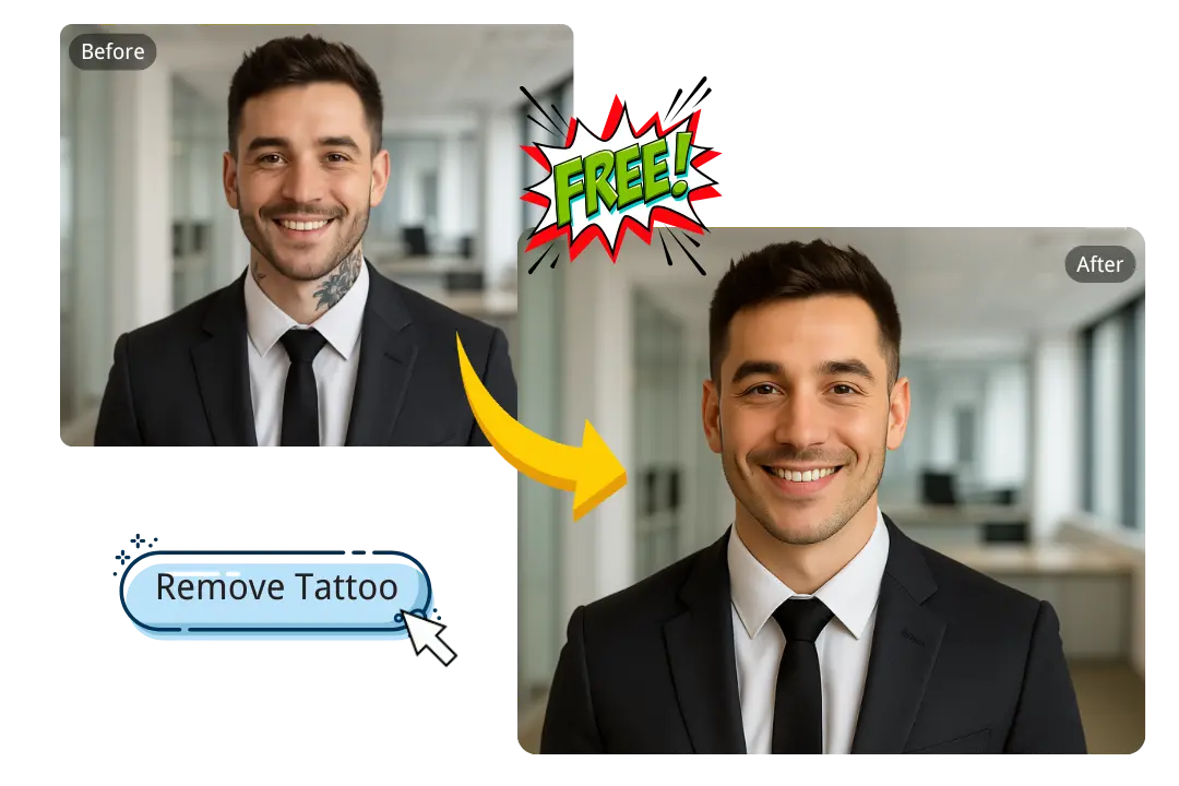 Free Online Tattoo Remover for Quick Job Application Prep