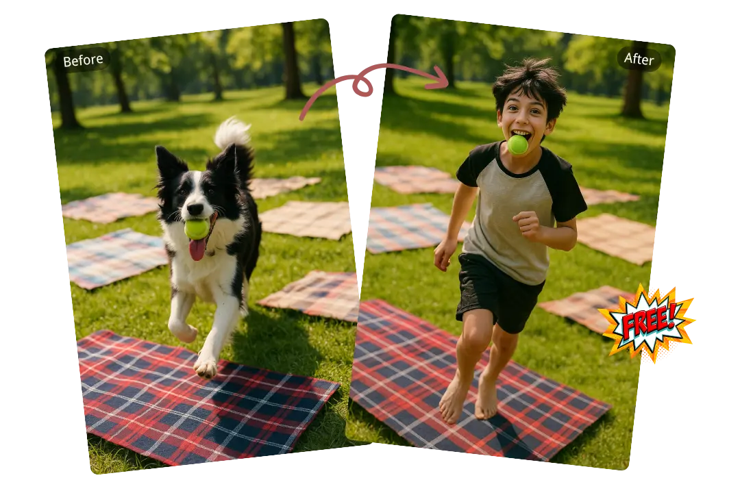 Free AI Pet to Human Generator for Instant Dog to Human Fun