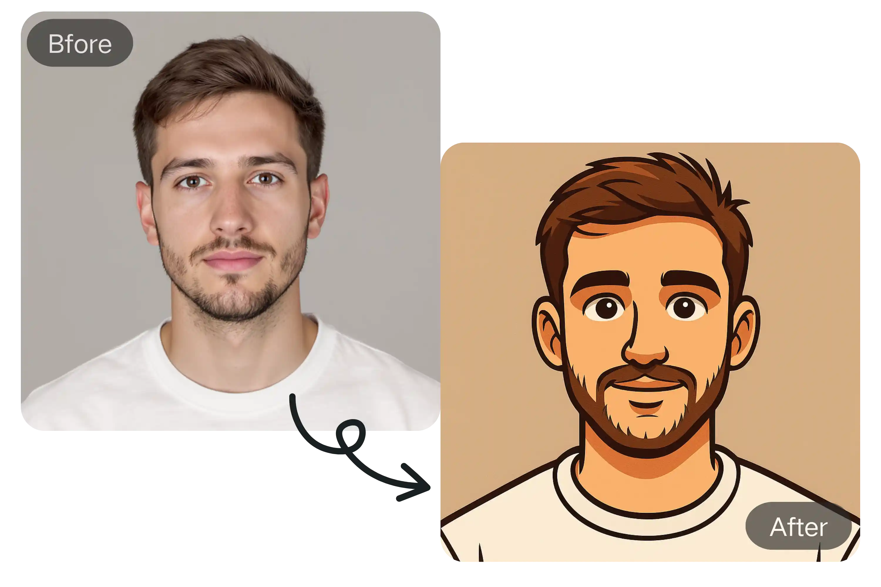 One-Click Turn Yourself into a Cartoon