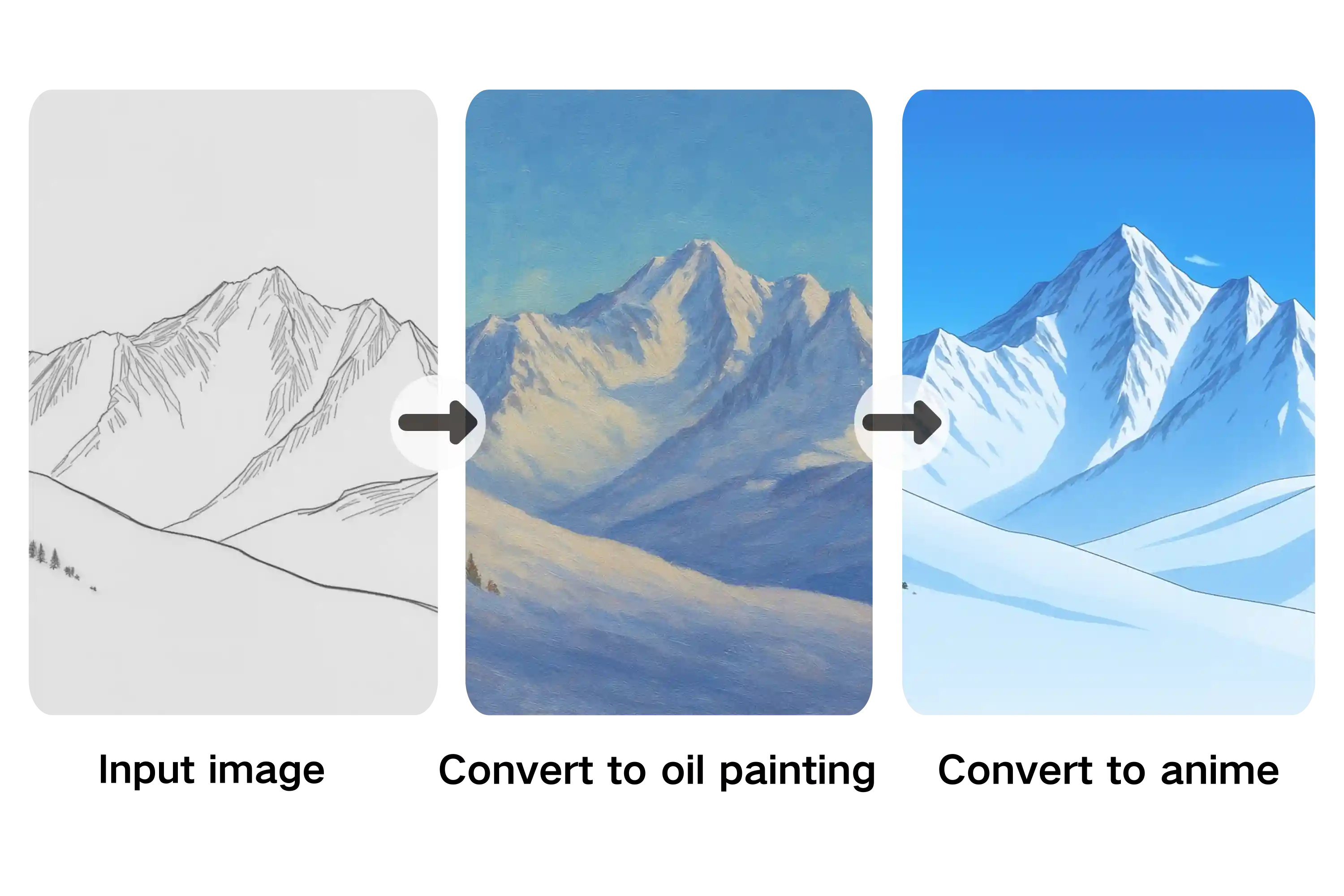 Multiple Styles and Filters for Sketch to Image AI