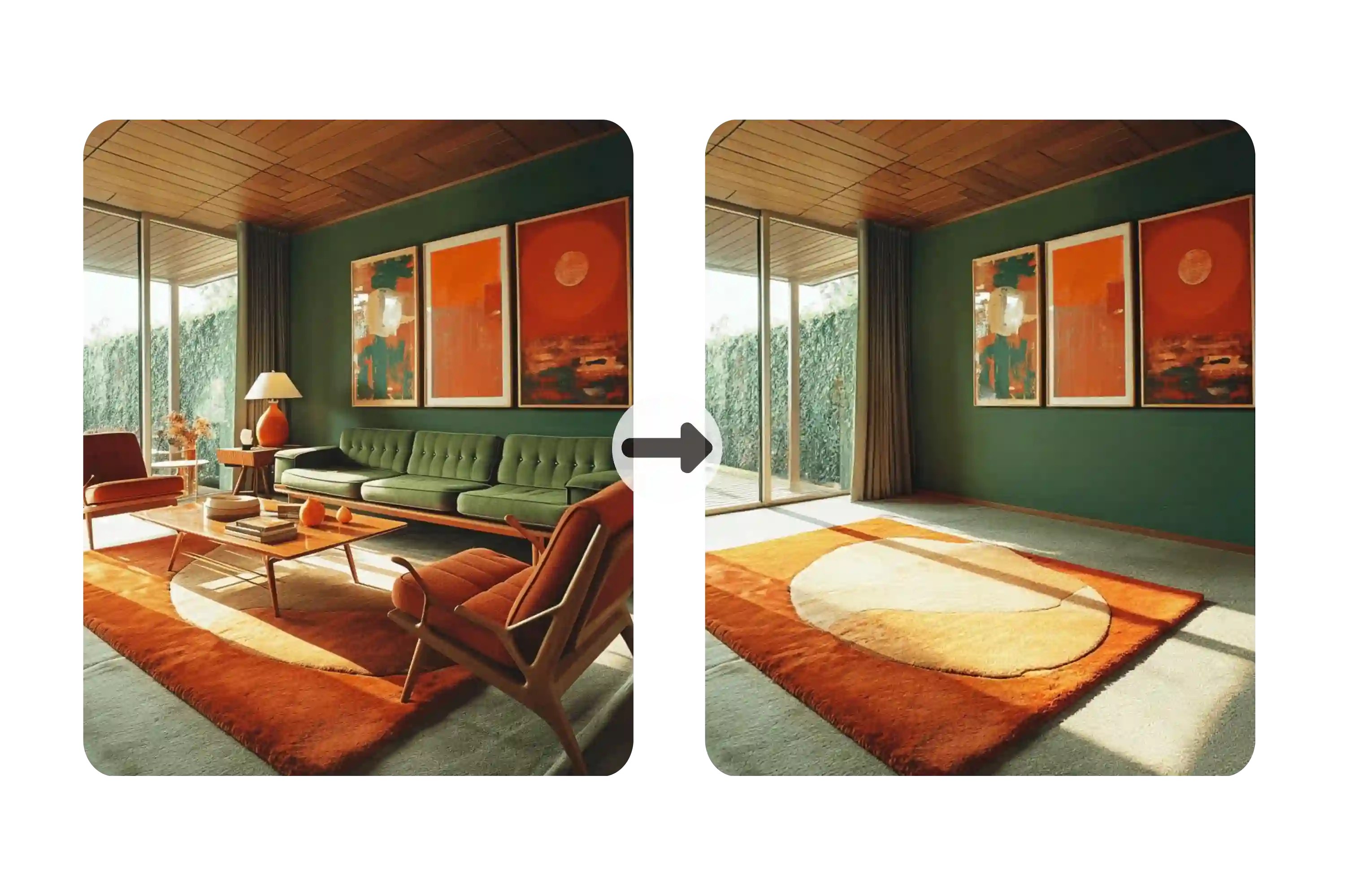 Instantly Remove Furniture from Photo with AI