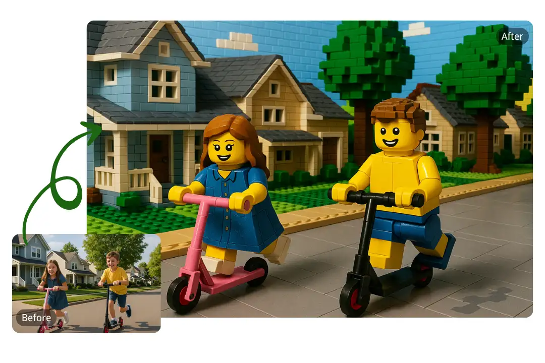 Image-to-Lego Transformation
