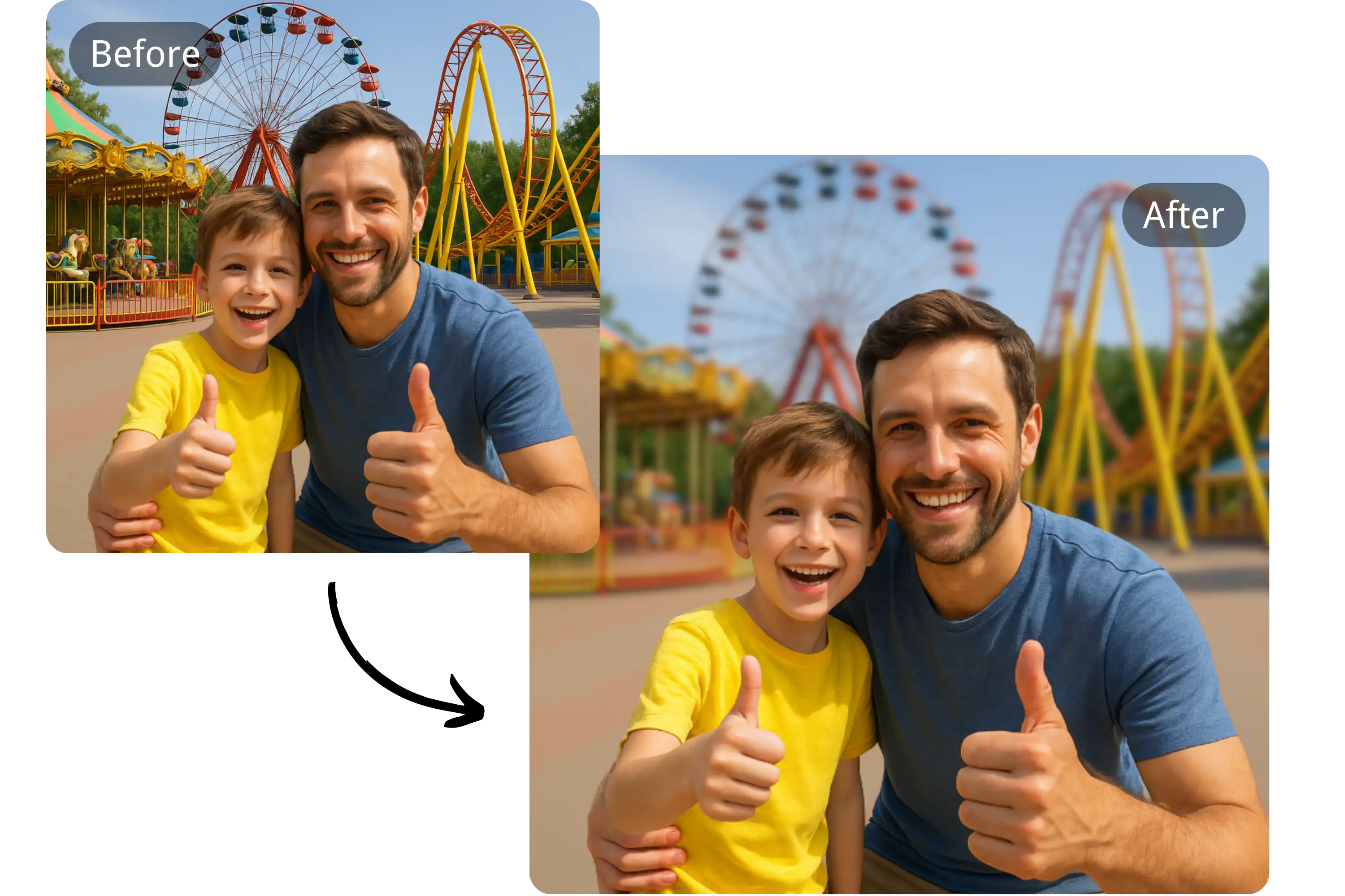 AI-Powered Subject & Background Detection