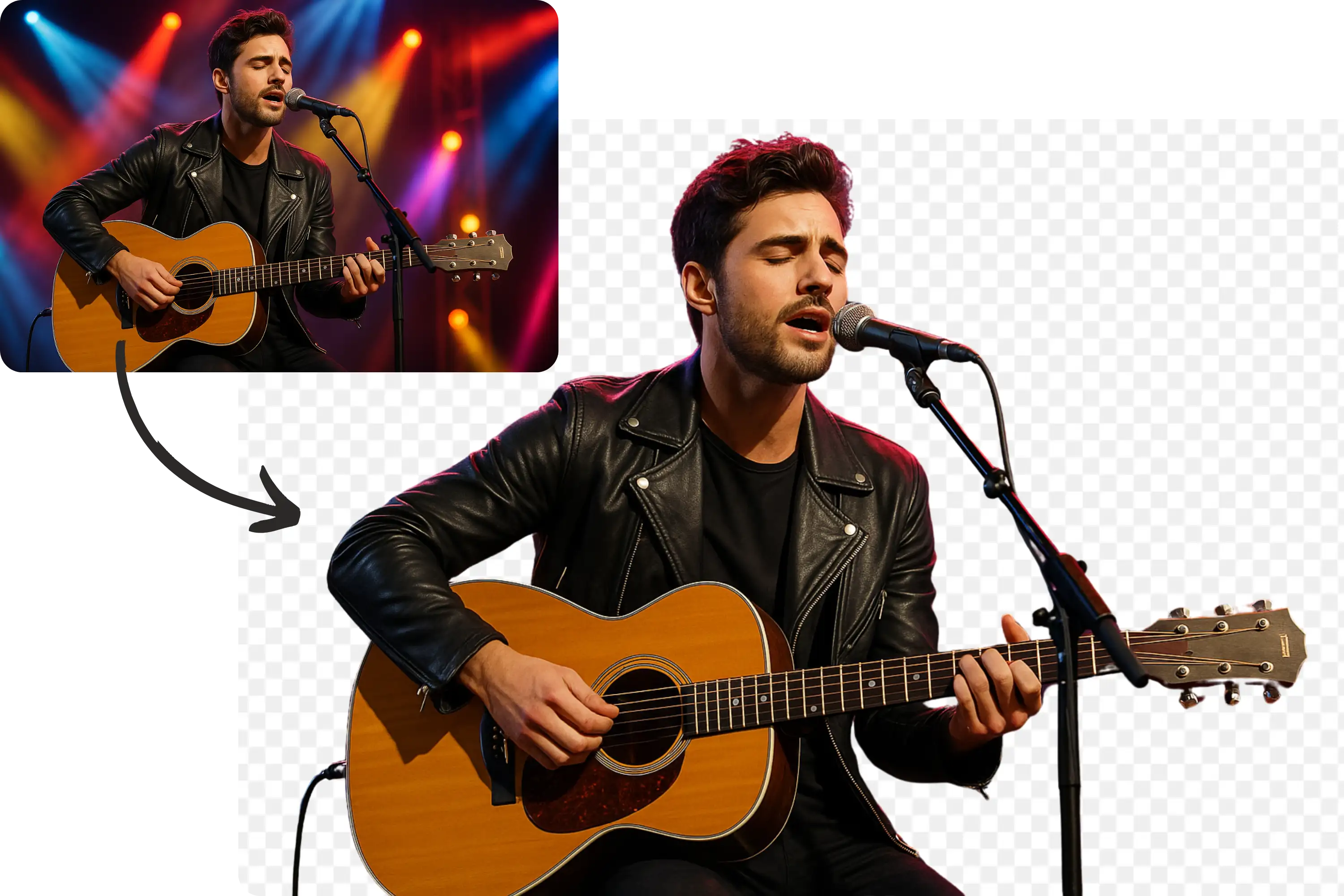 High-Quality Output in PNG Format