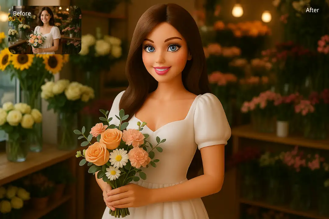 Instant AI Barbie Filter Transformation