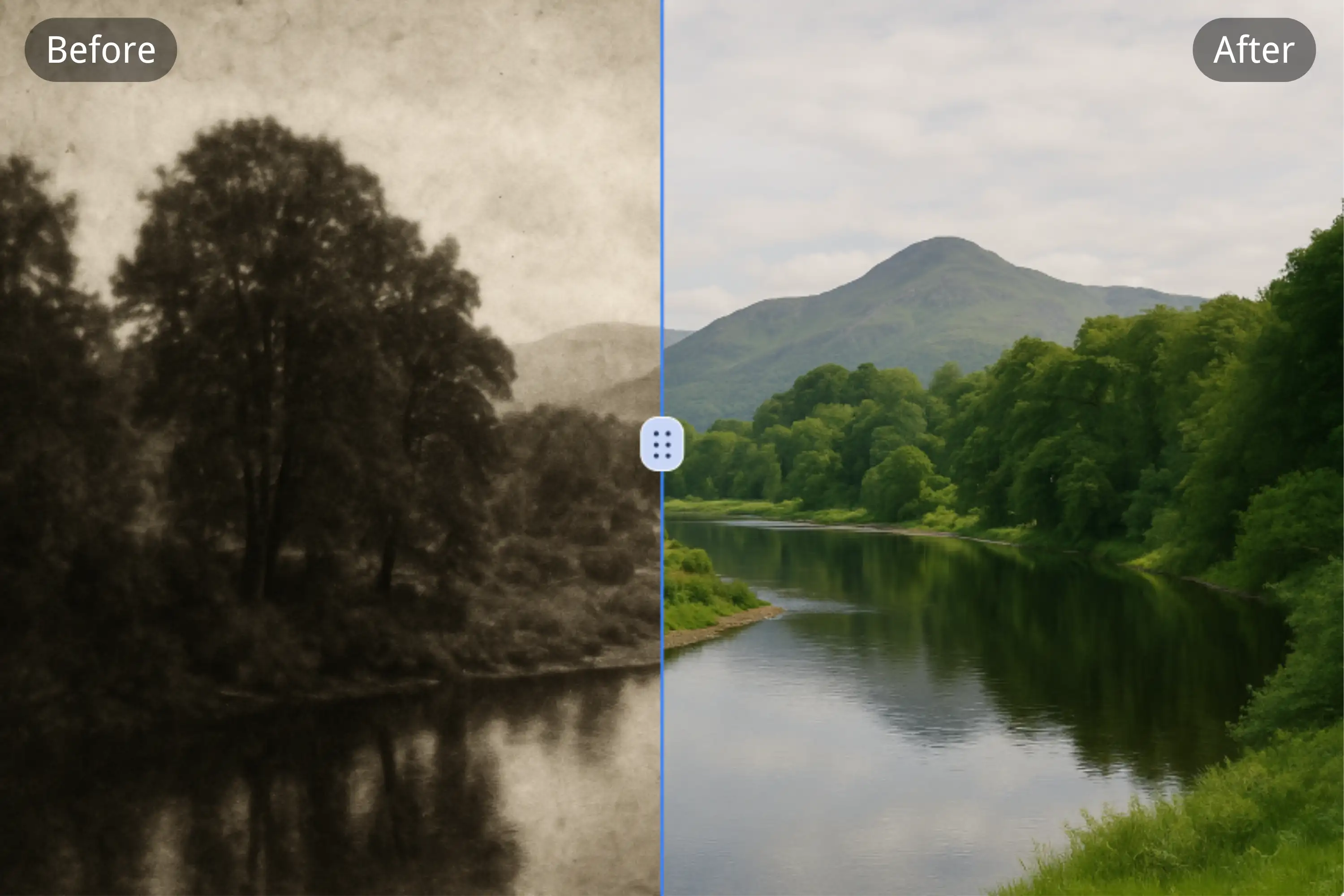 One-Click AI Restoration, No Skills Needed