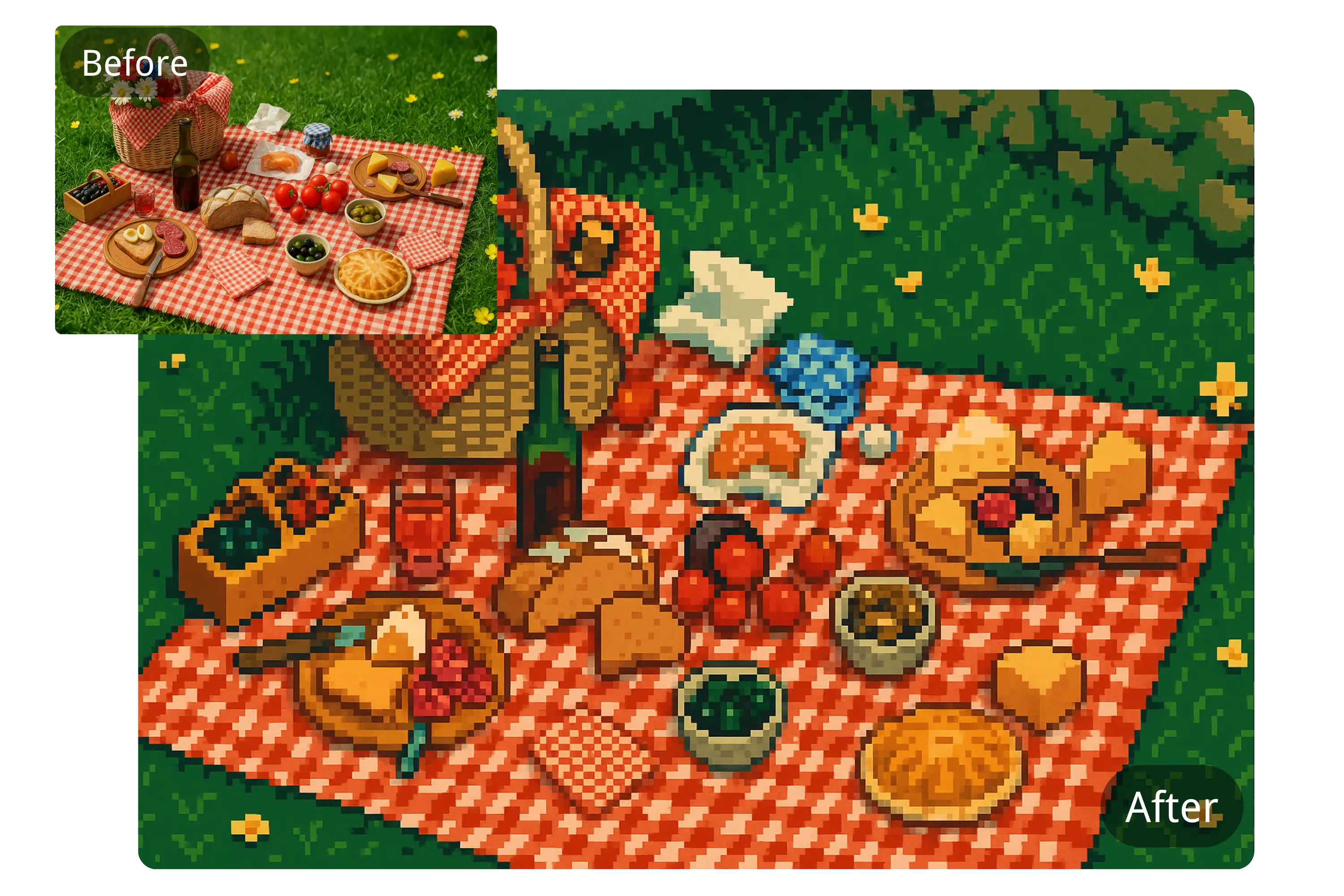 🖼️ Convert Any Photo to Pixel Art Instantly