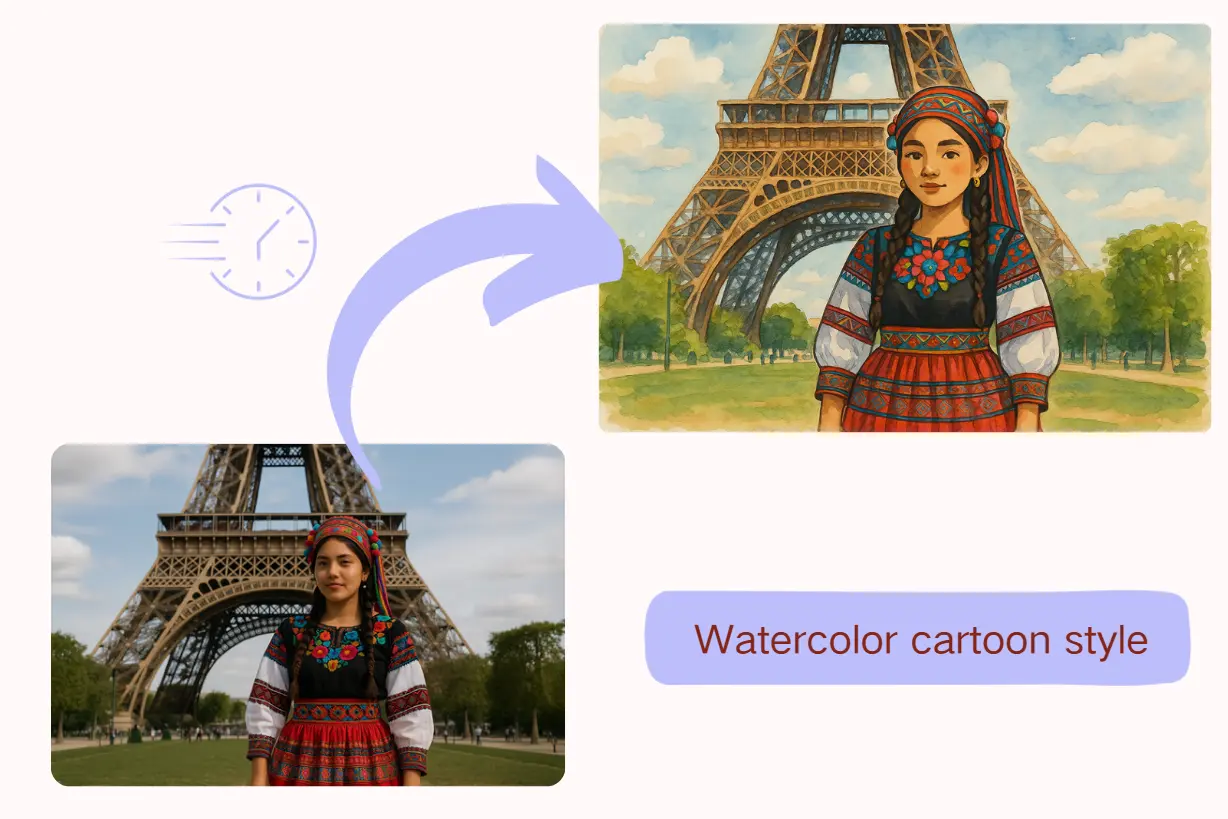 📷 Photo to Cartoon in Seconds