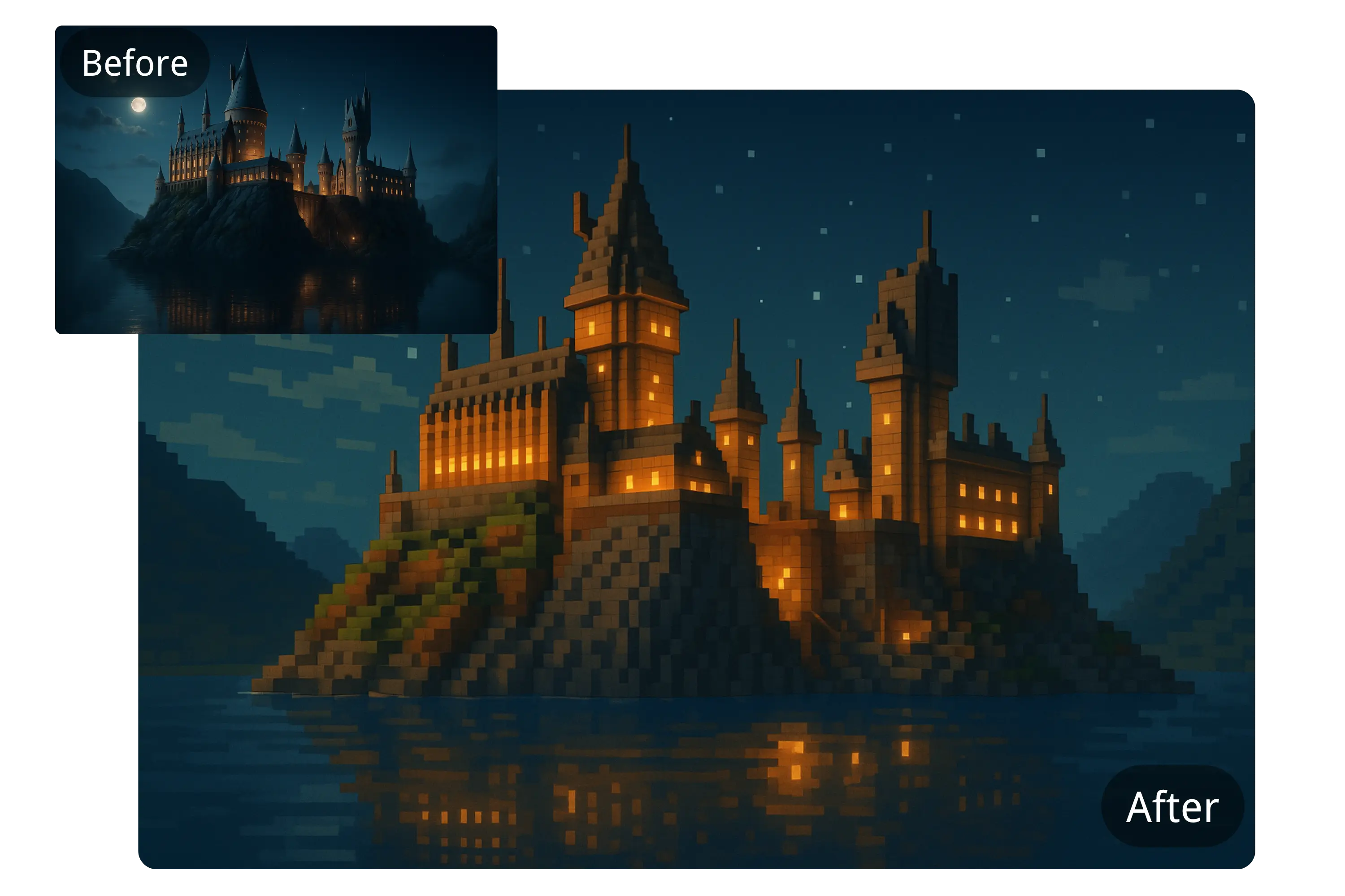 🧩 Authentic Minecraft Pixel Art