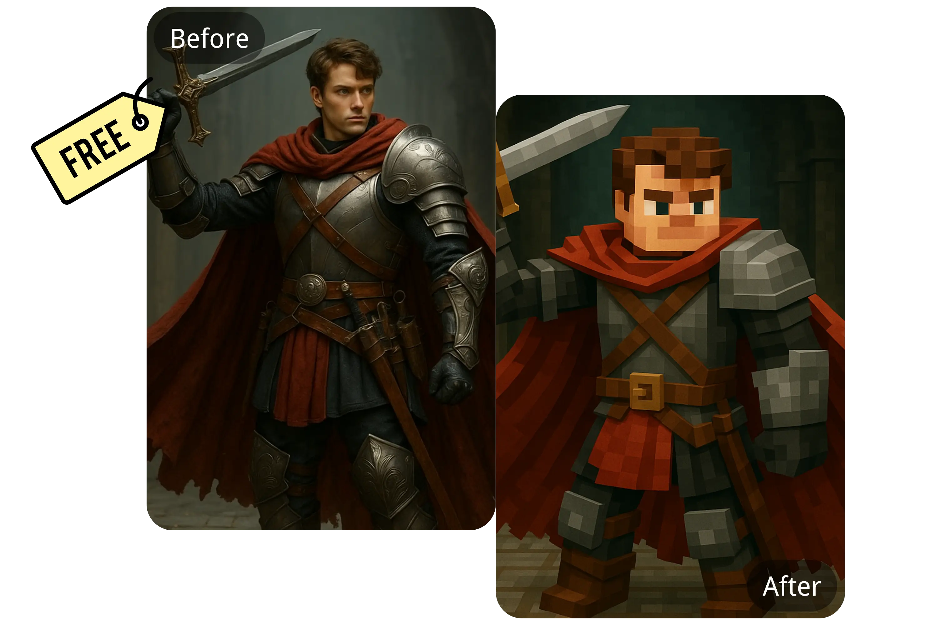 🔓 Free Minecraft Pixel Art Generator