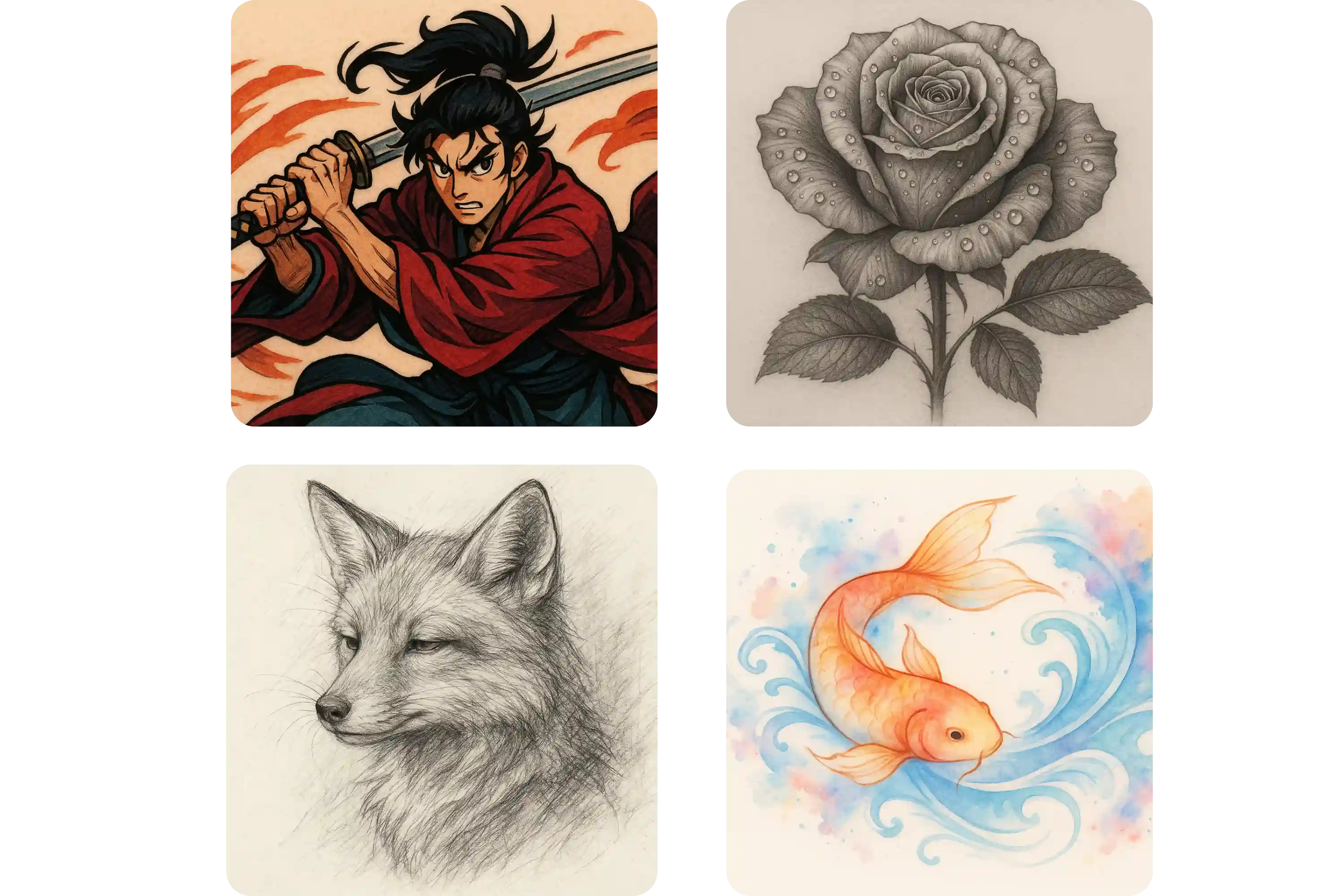 Realistic & Stylized Outputs