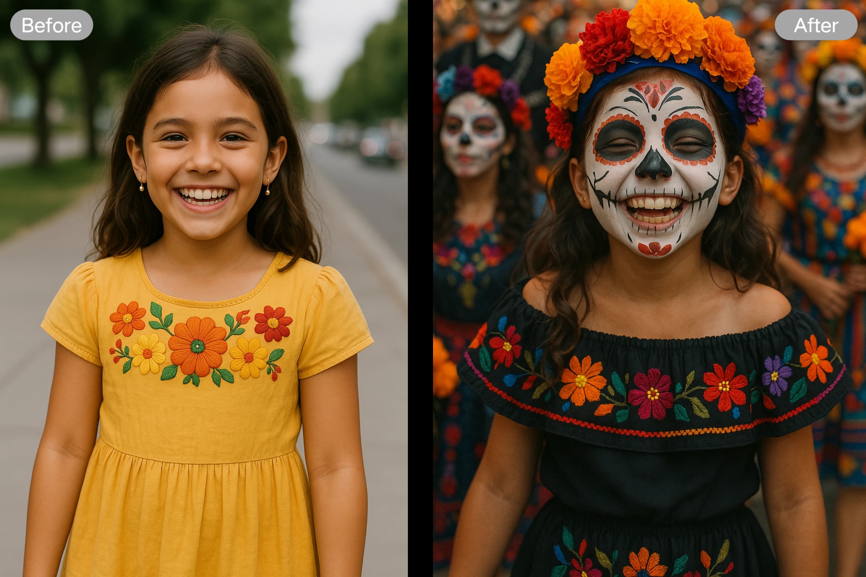 Free One-Tap Halloween Costume Transformation