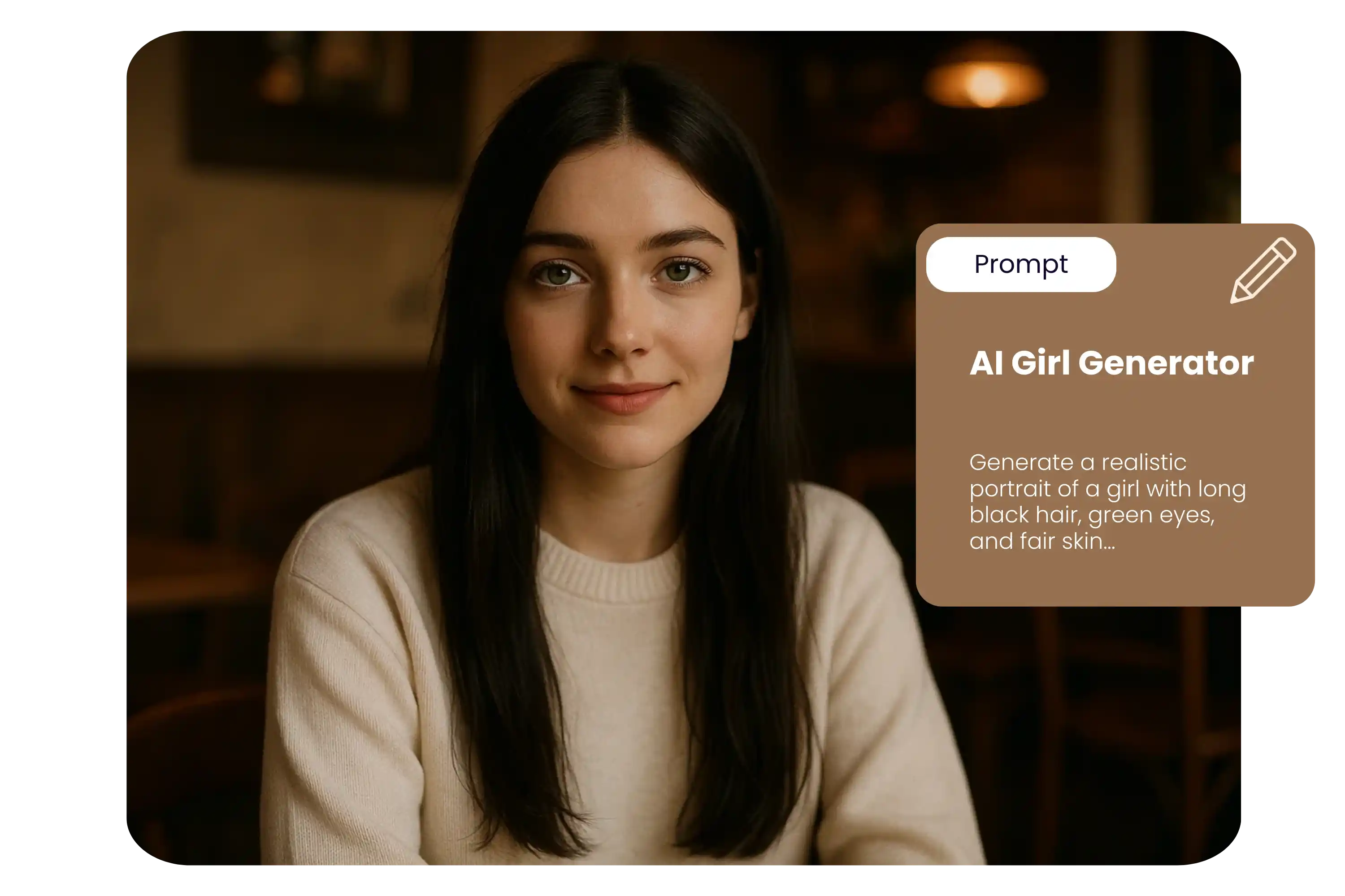 🖊️ Text-to-Image AI Girl Creation