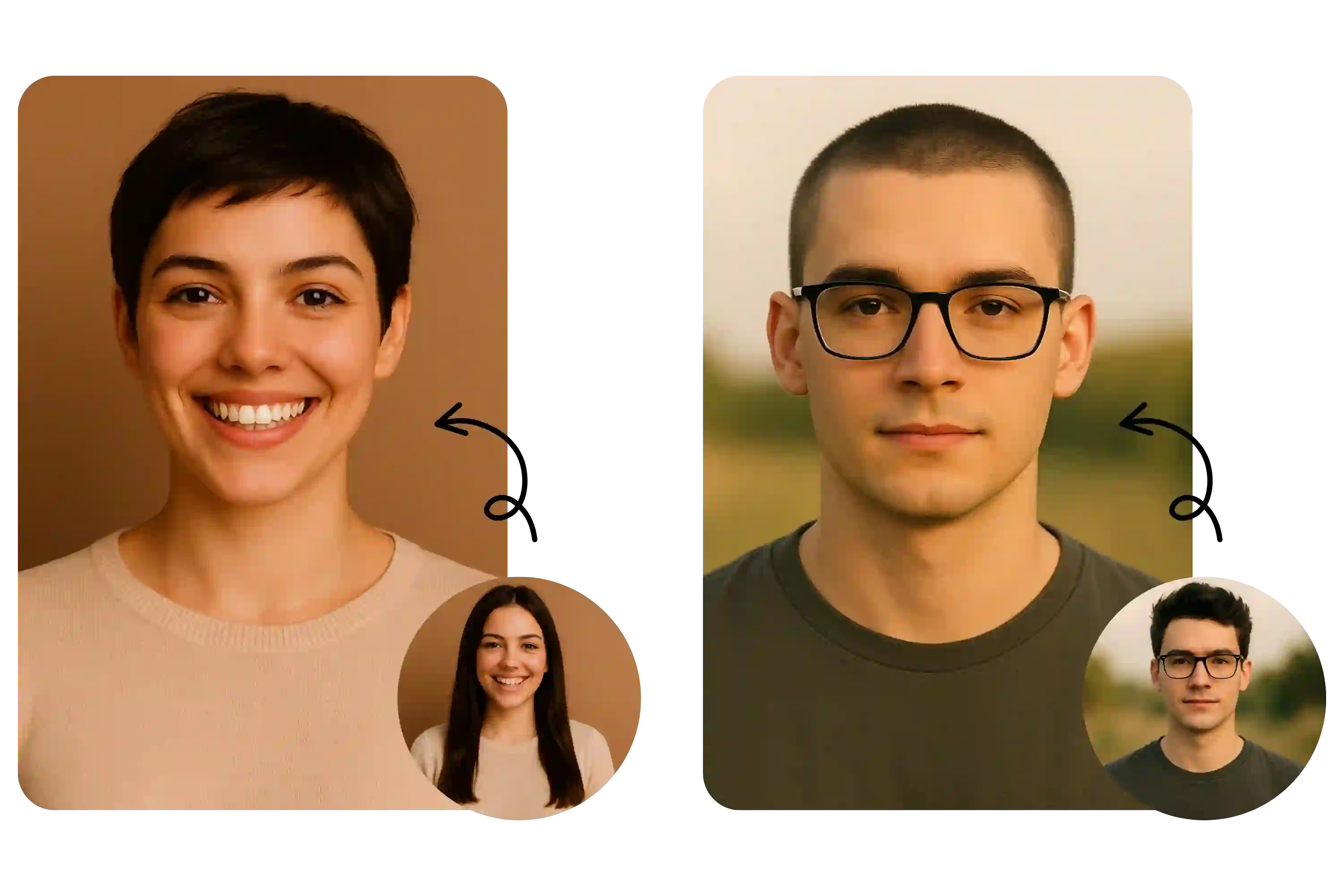 Supports Male & Female Styles