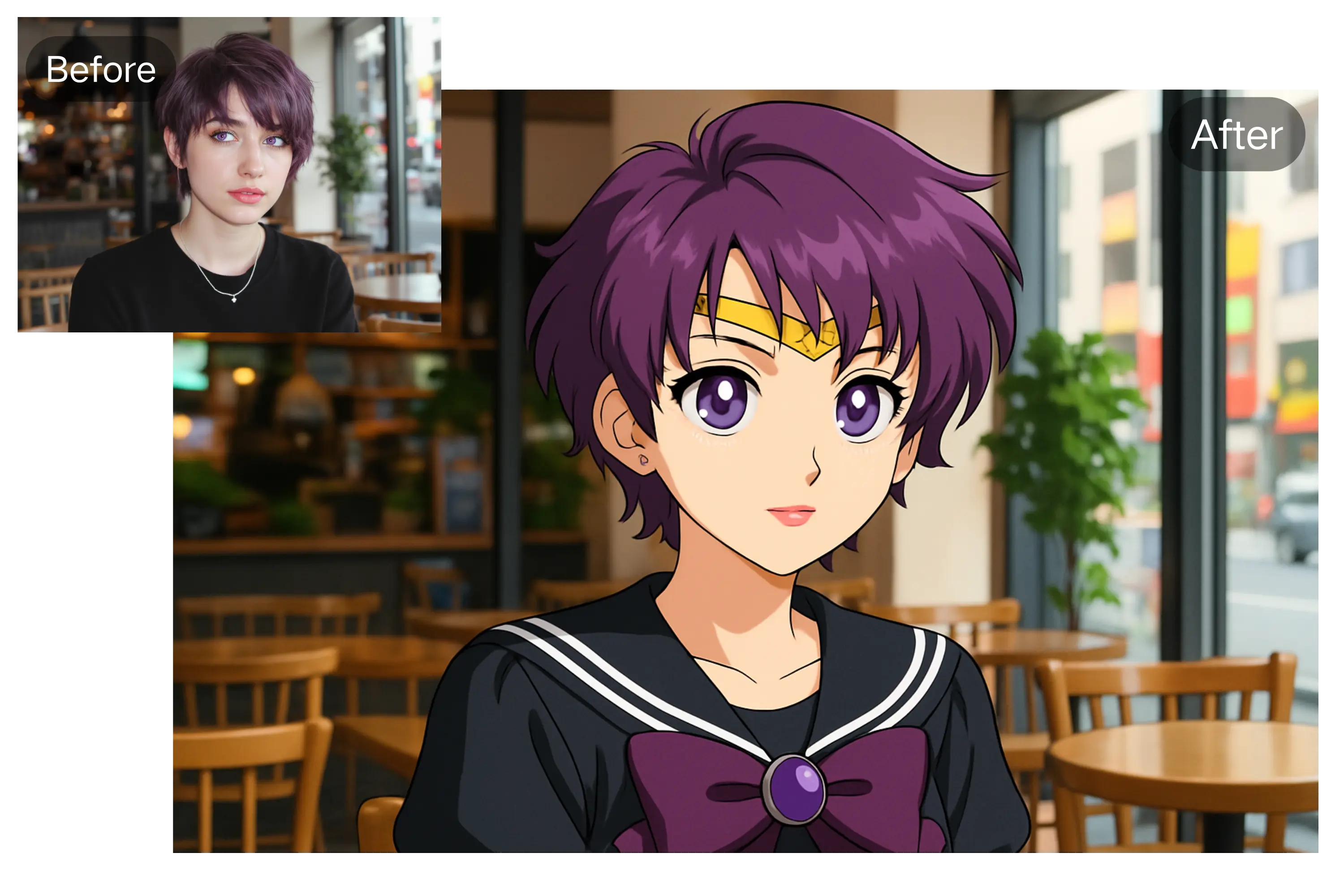 Custom Sailor Moon Comic Appearance