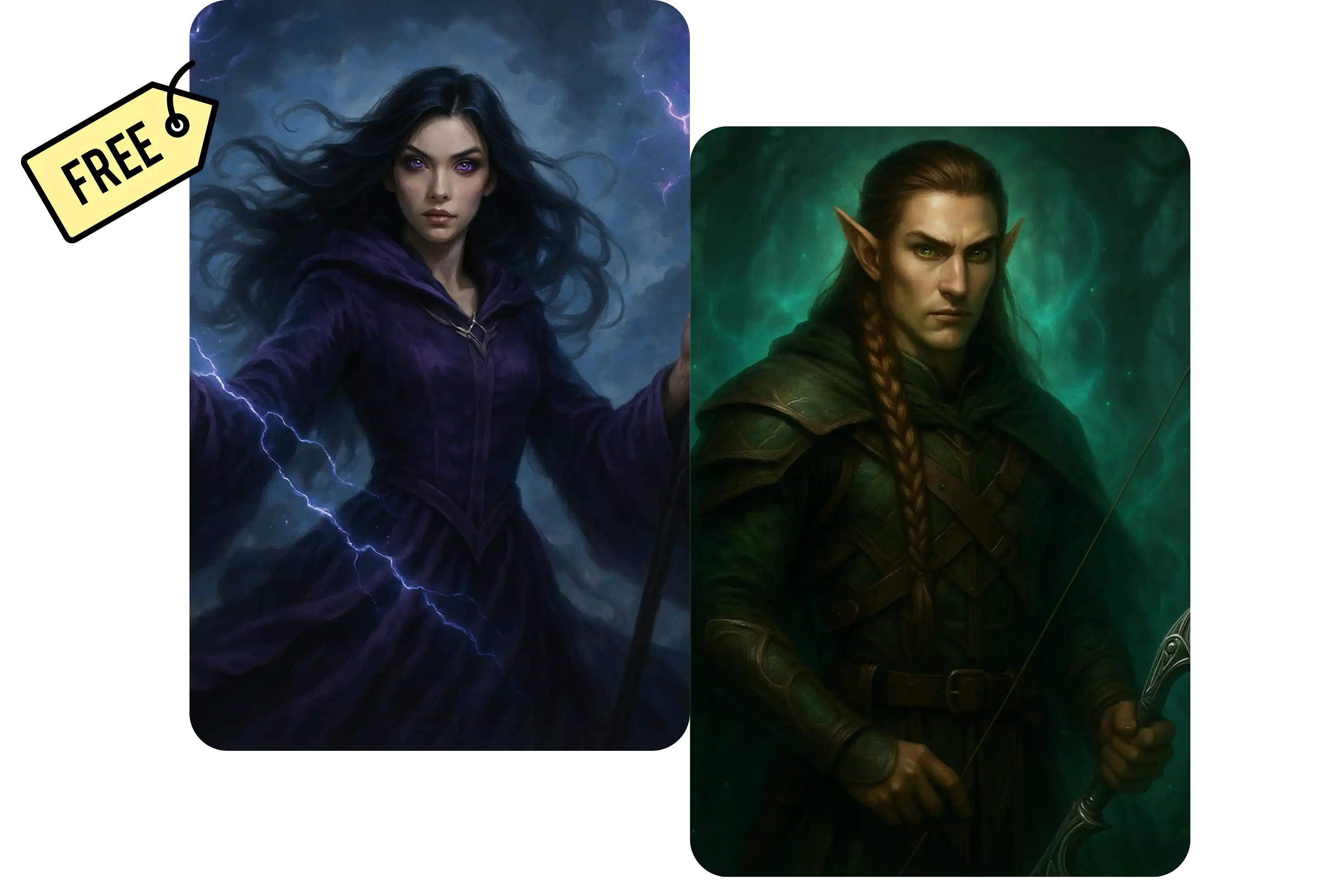 AI Fantasy Portrait Generator Free Online