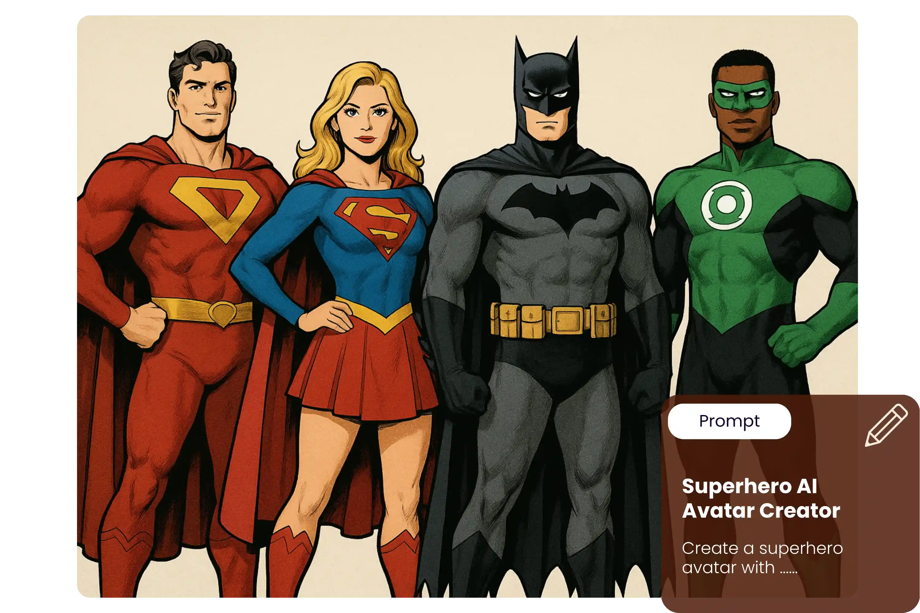 Text-to-Image Superhero Creation