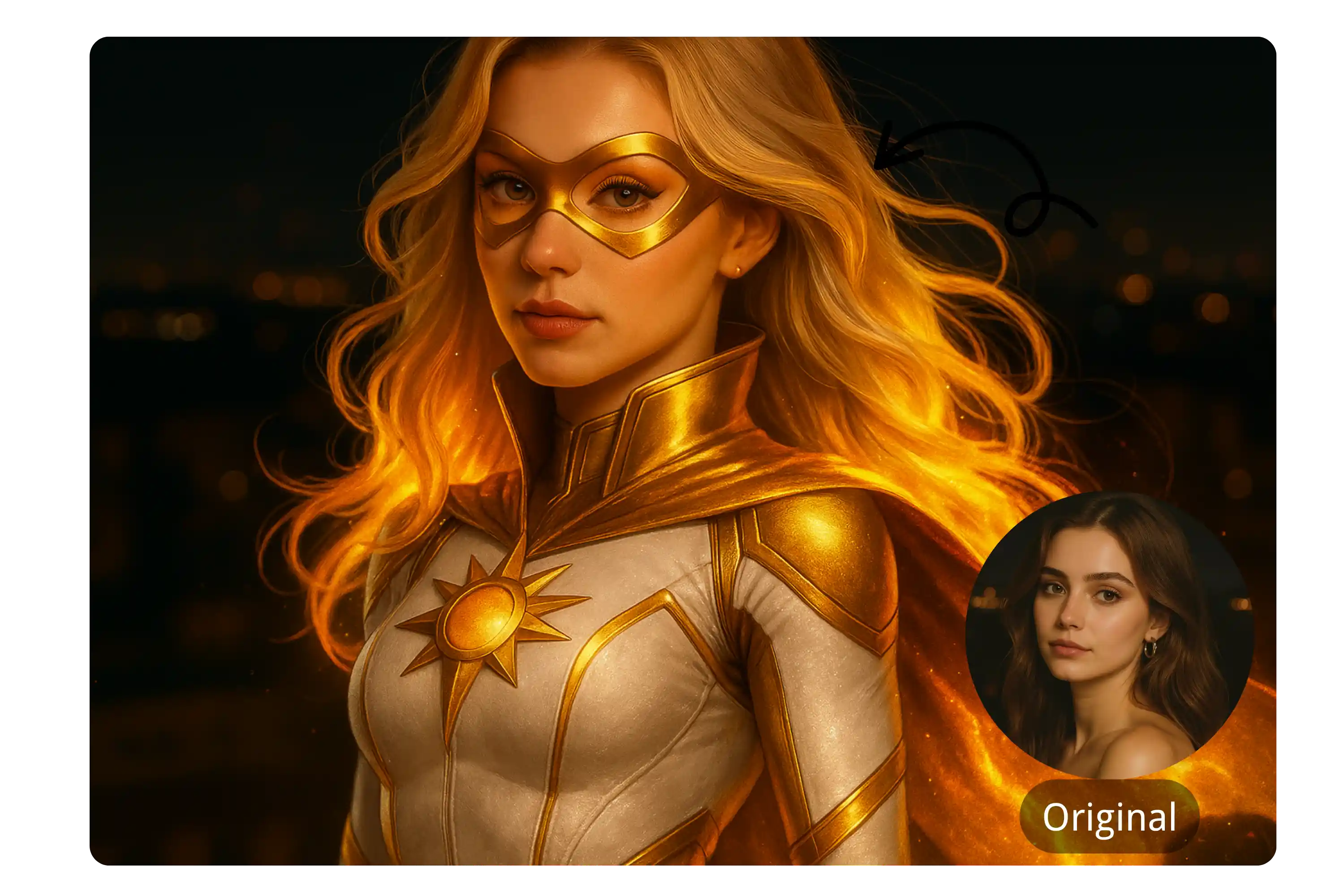 Photo-to-Superhero AI Transformation