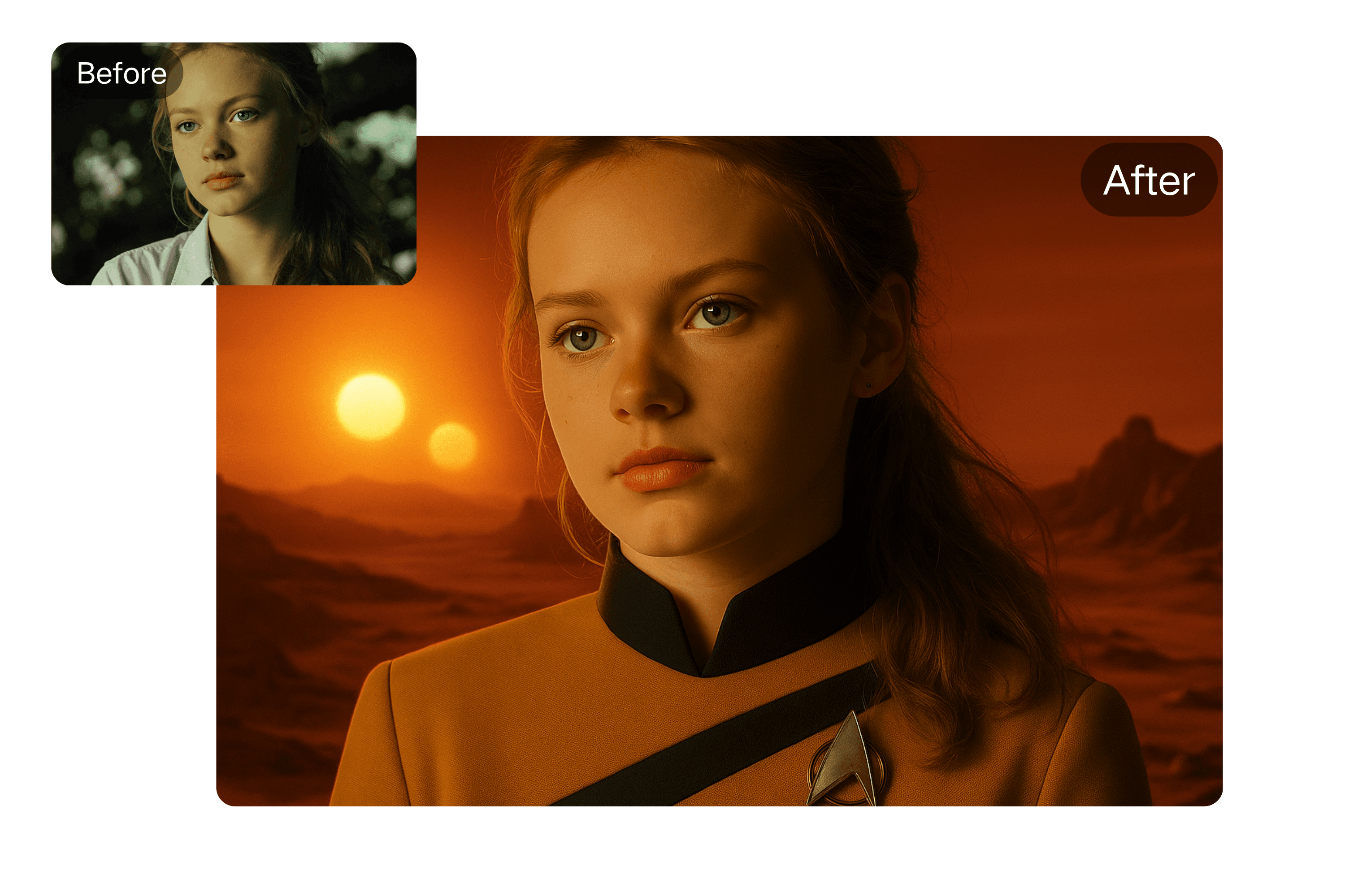 Starfleet-Grade Face Reconstruction