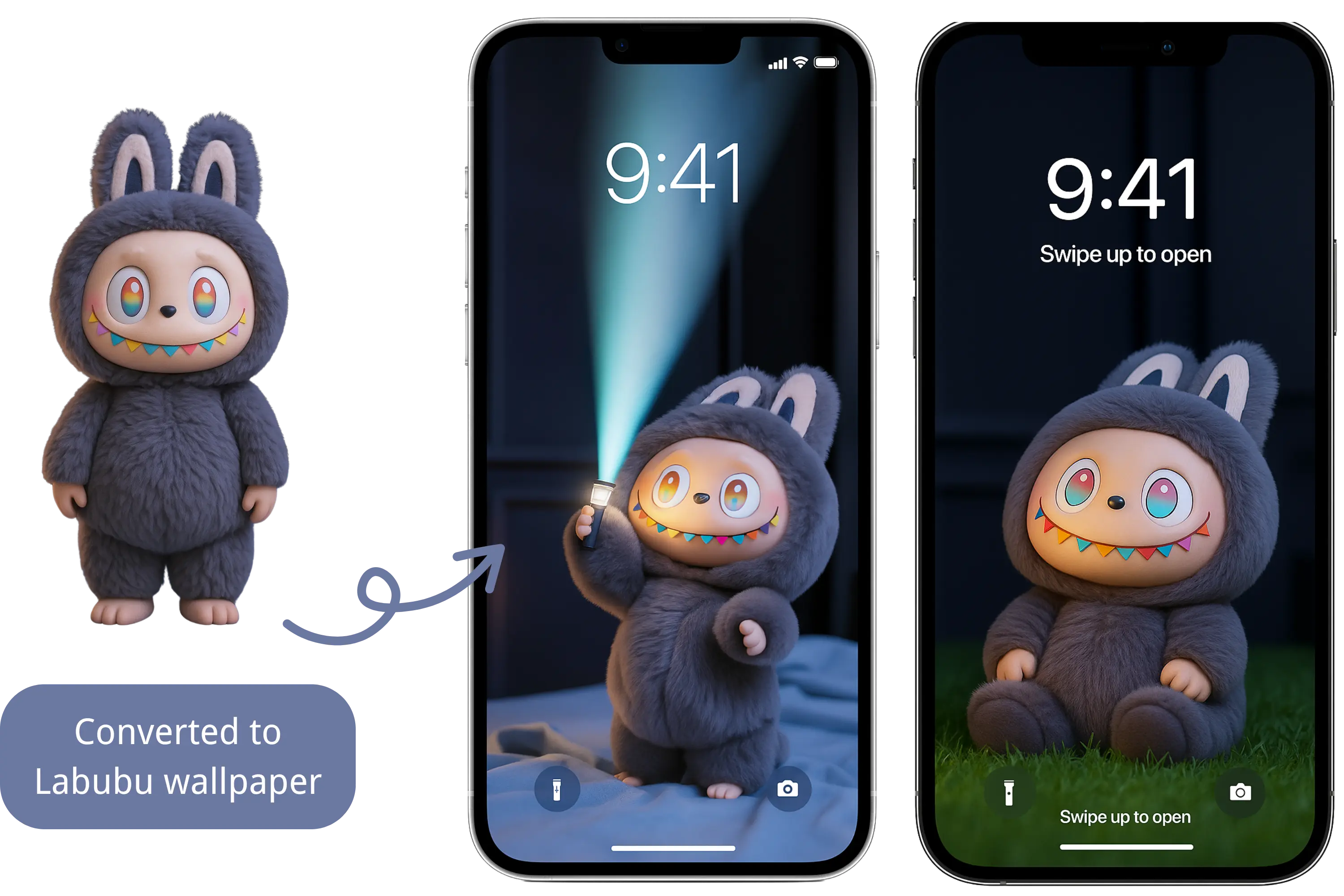 Generate Labubu Wallpapers and Stickers