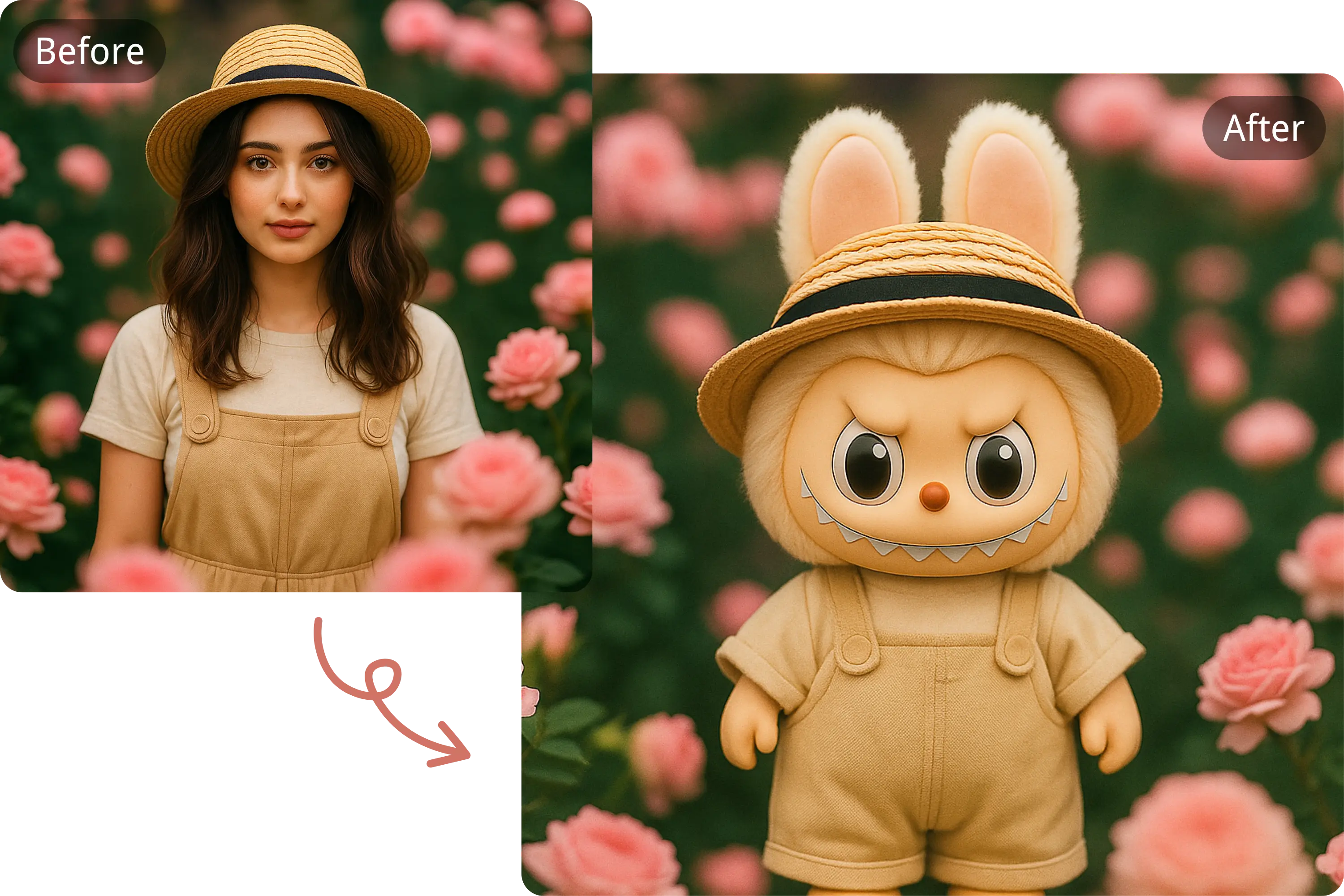 Transform Yourself into a Labubu Doll