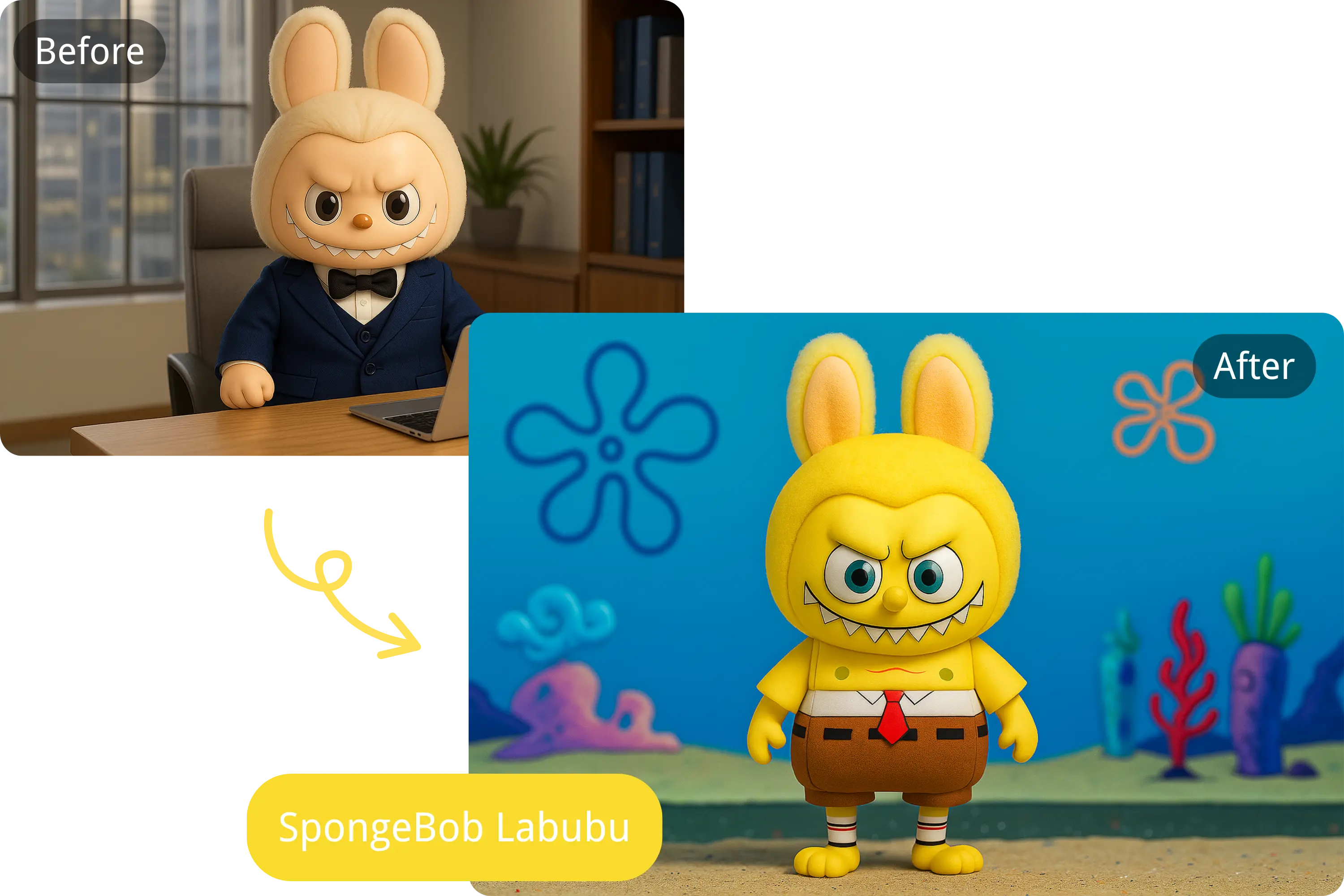 Build Labubus with Other Characters