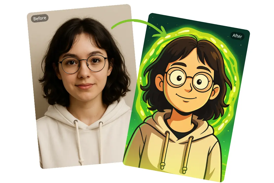 Transform Your Selfie into a Rick and Morty Character