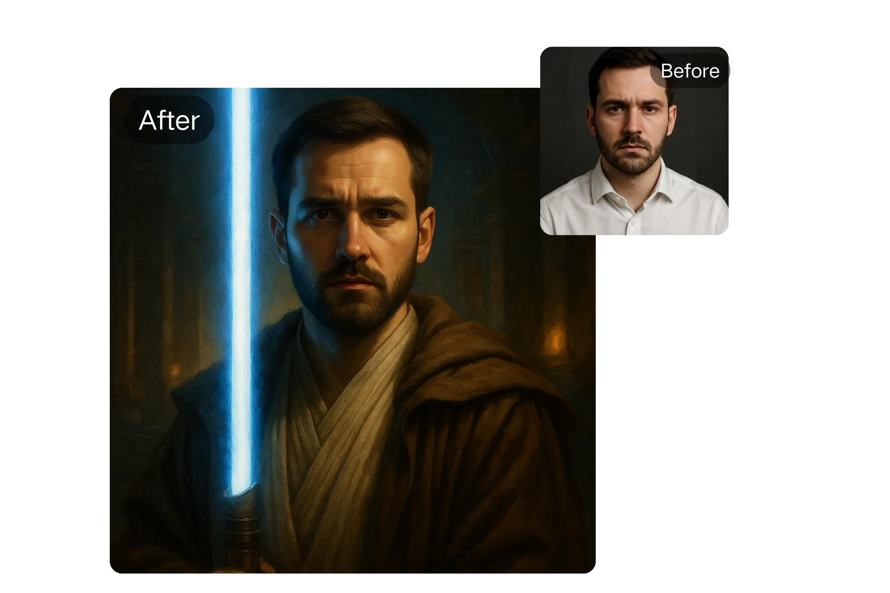 Photos Transformed into Star Wars Heroes