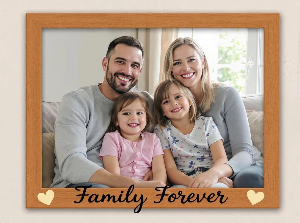 Enhance Your Framed Photos with Text, Filters & Stickers