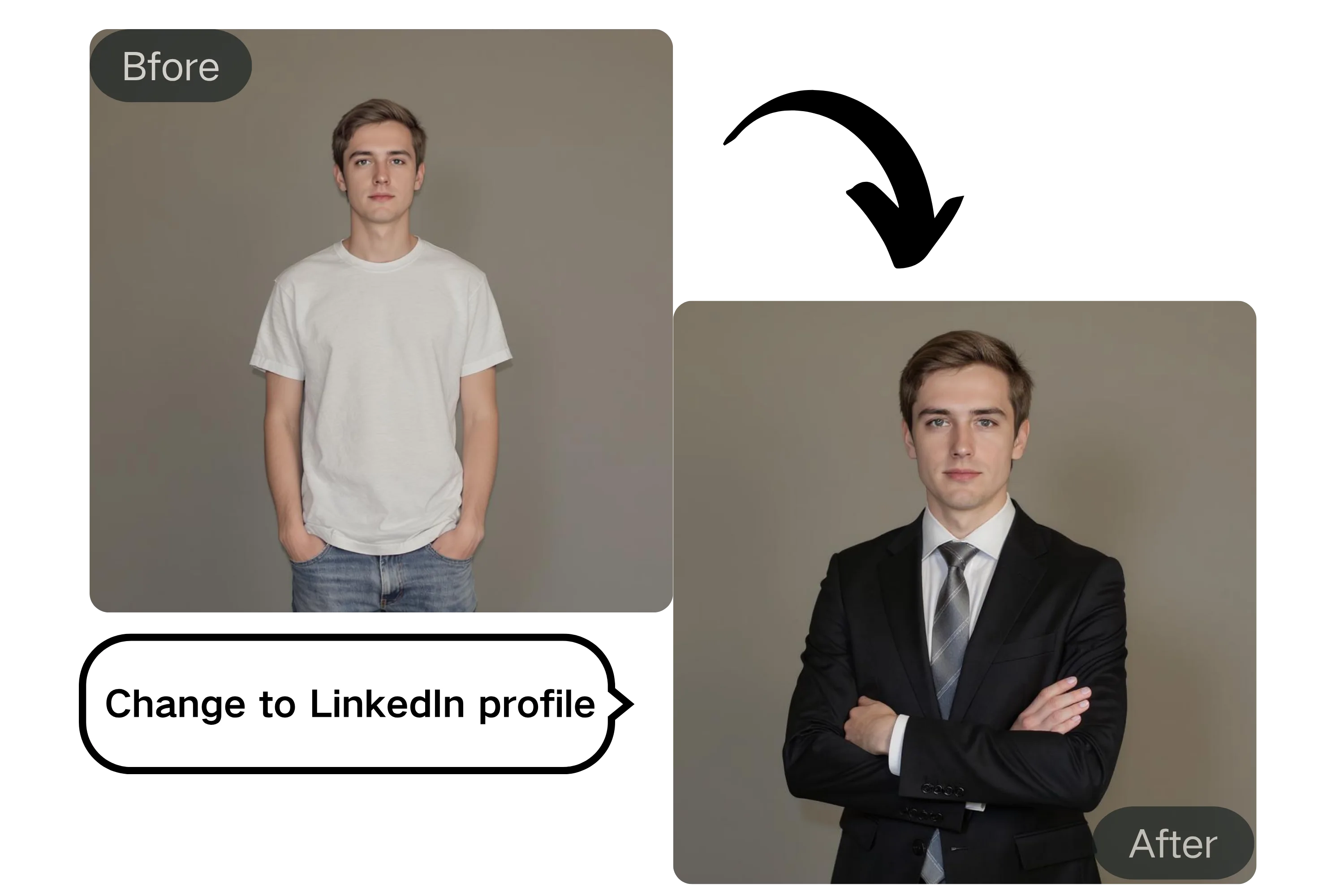 Instant AI LinkedIn Photo Generator Conversion