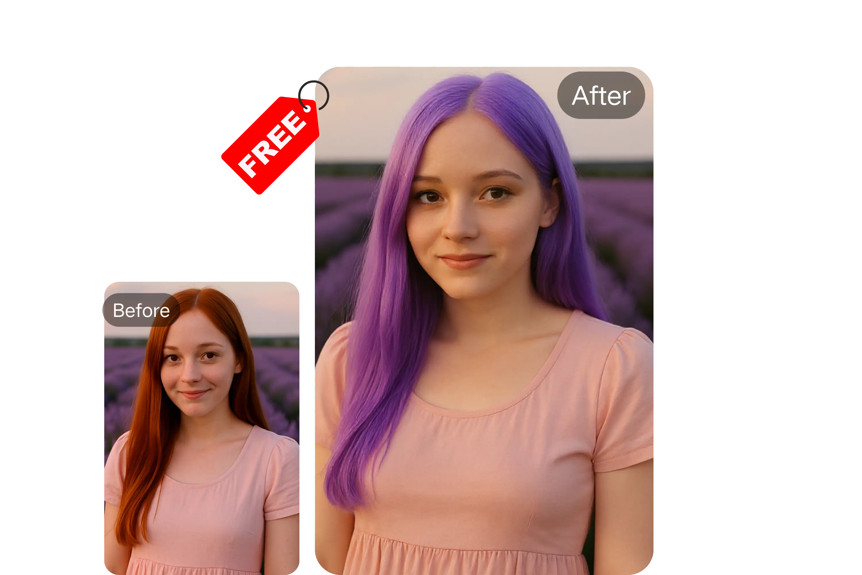 Virtual Hair Dyeing