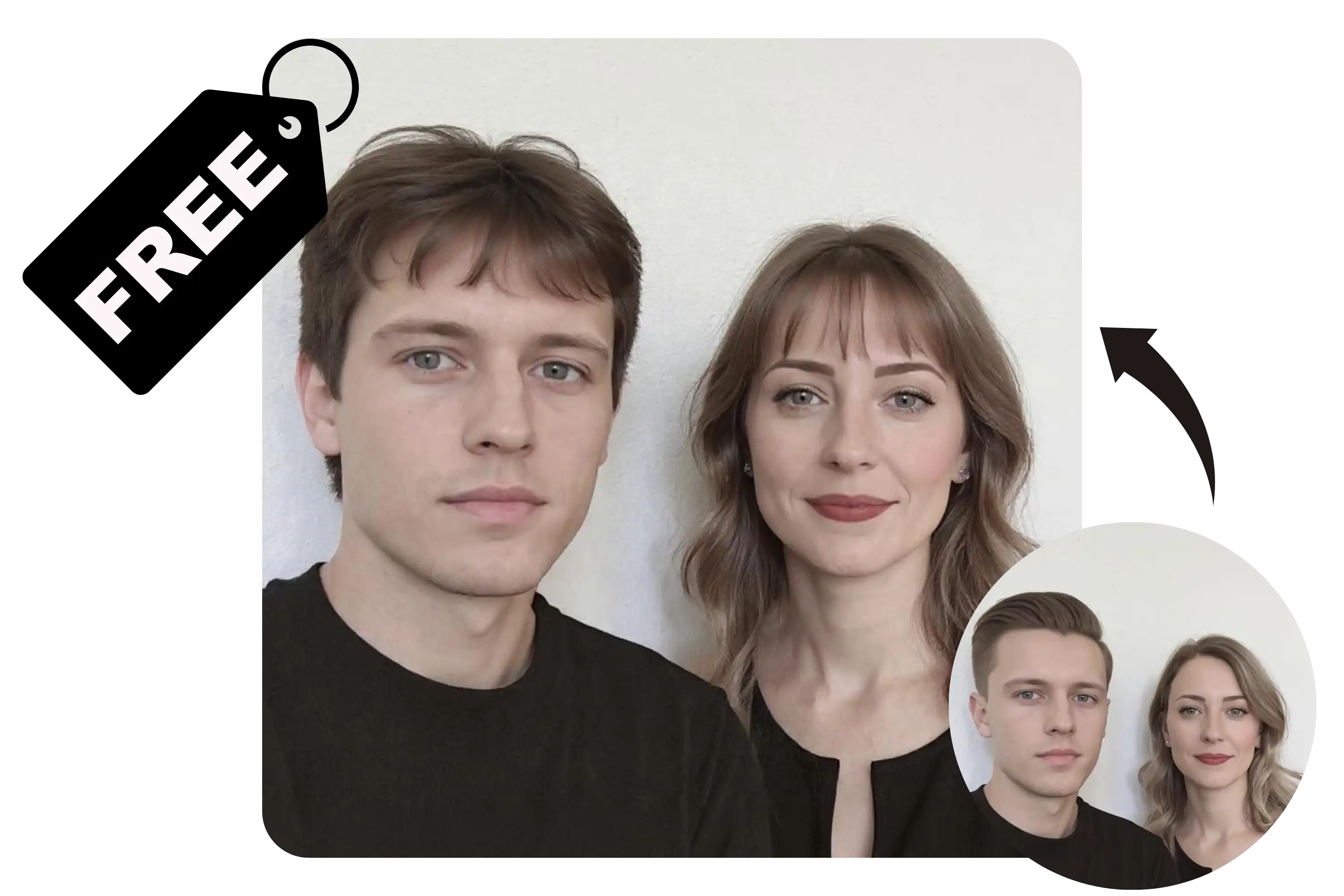 Free Online Bangs Try-On Filter