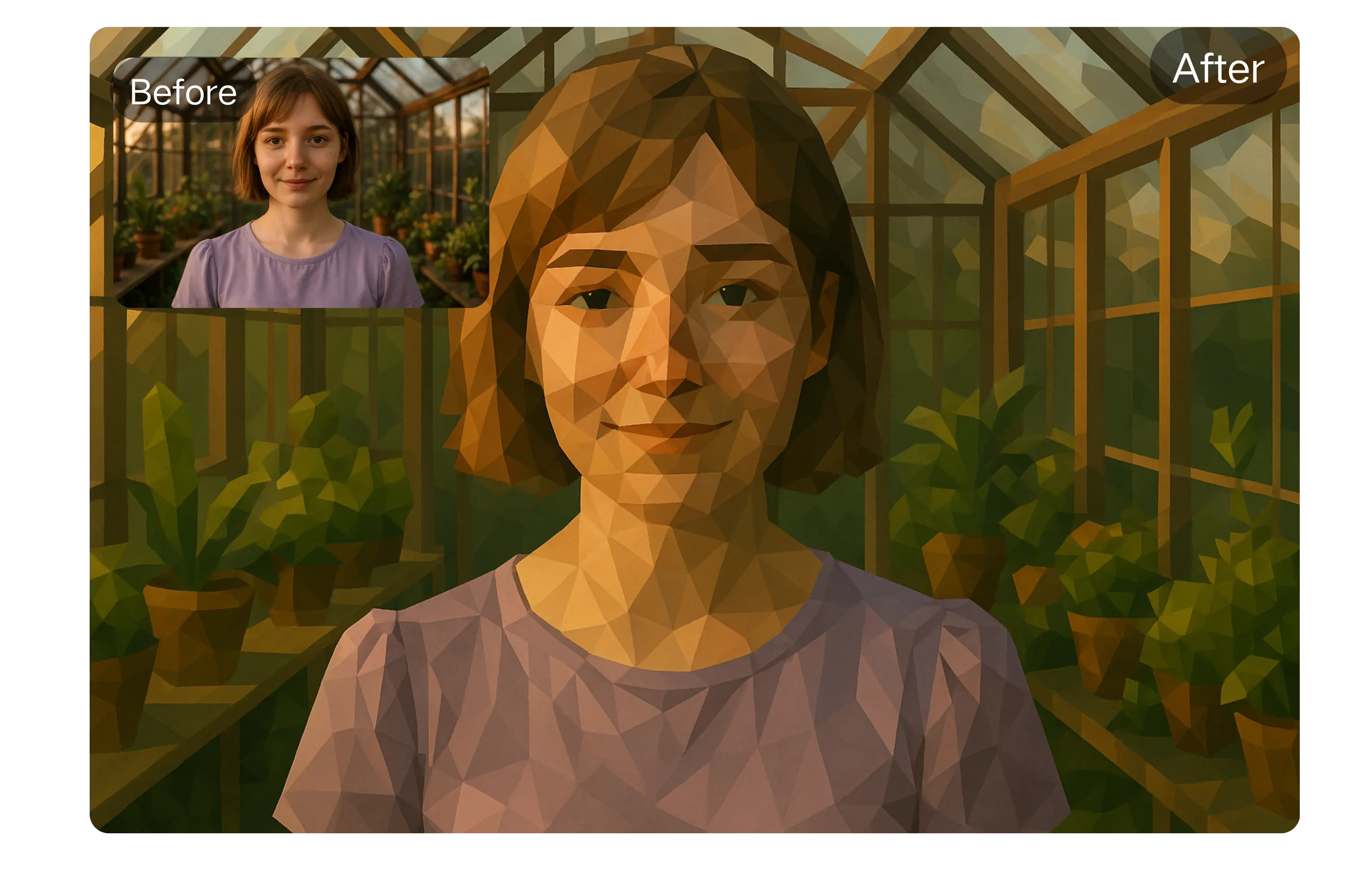 AI-Driven Low Poly Generator