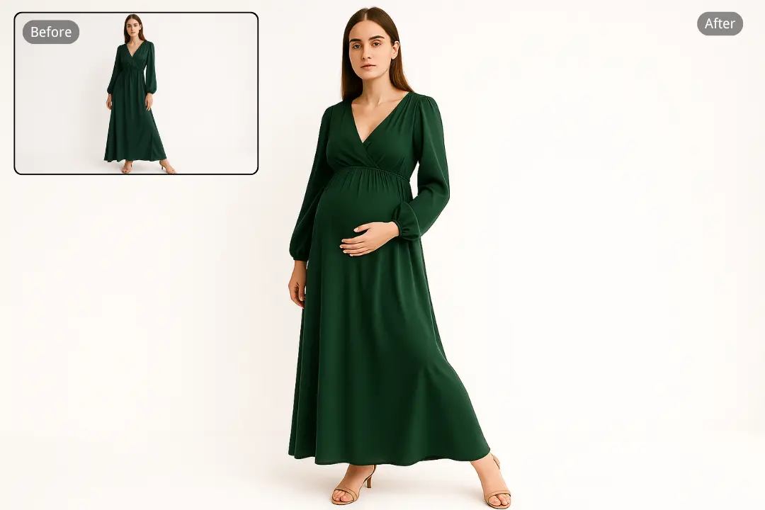 Realistic AI Pregnant Models for Maternity Visualization